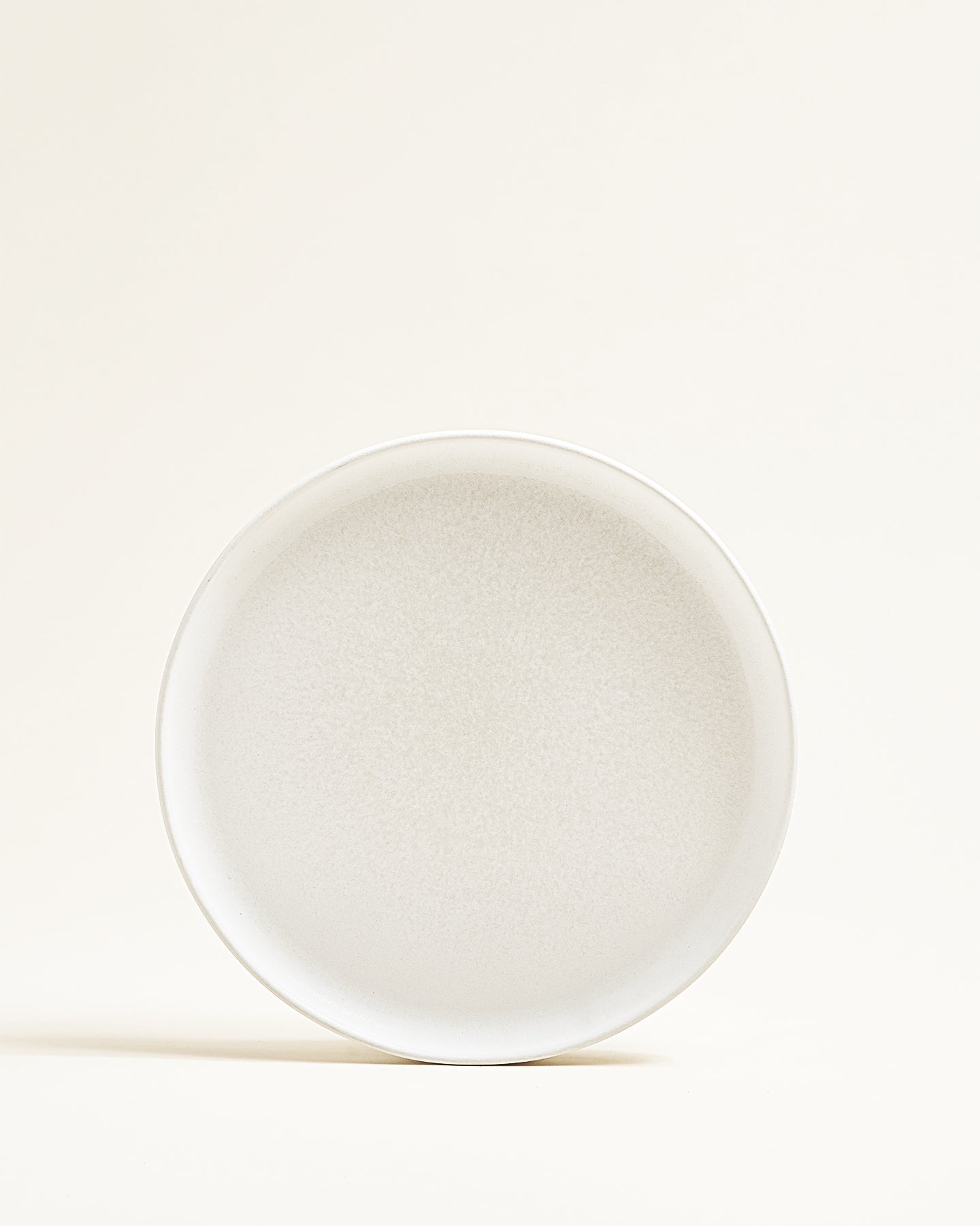 Faro Plate Small Matt White