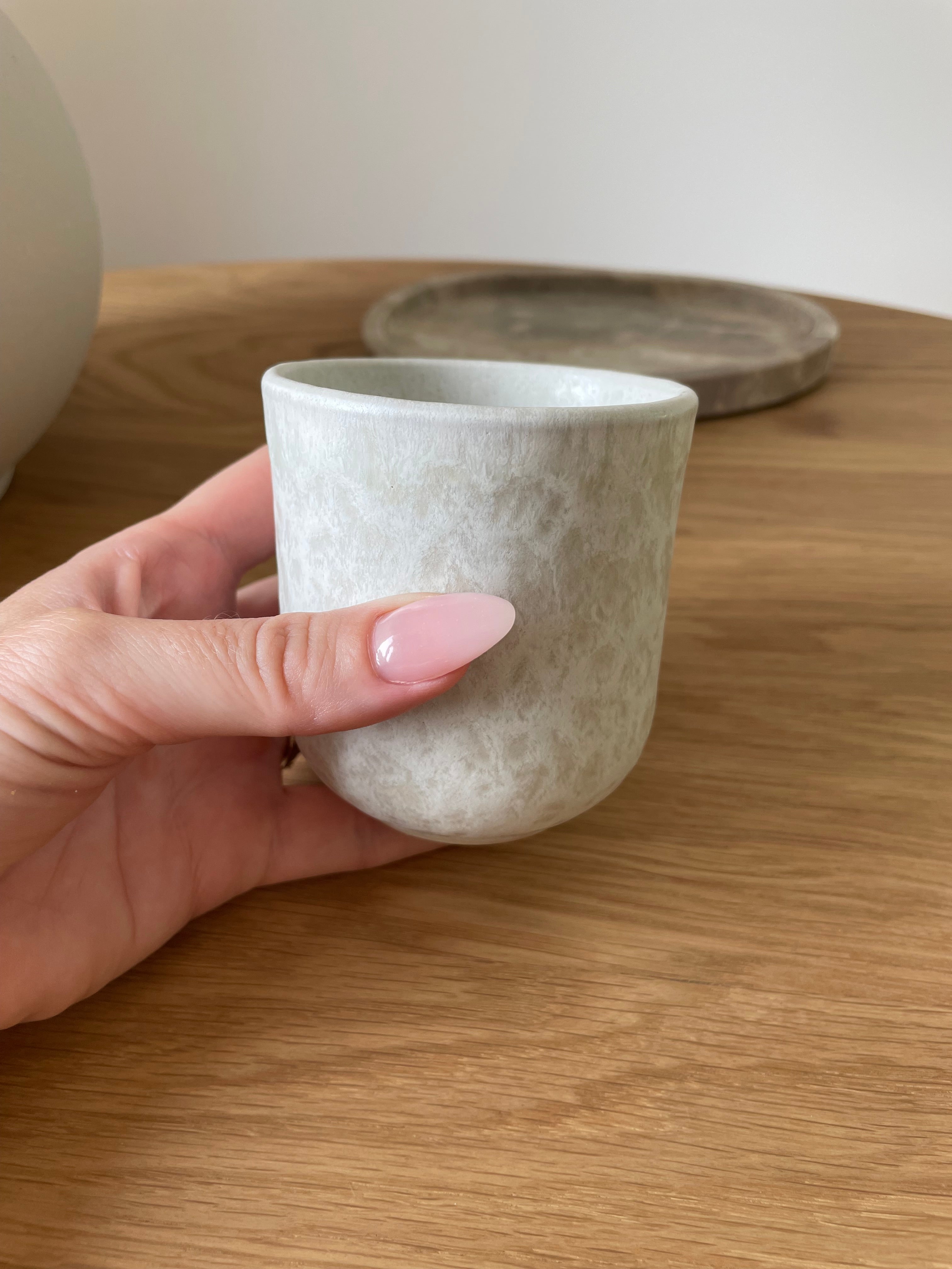Noa Mug Small Matt White Cream