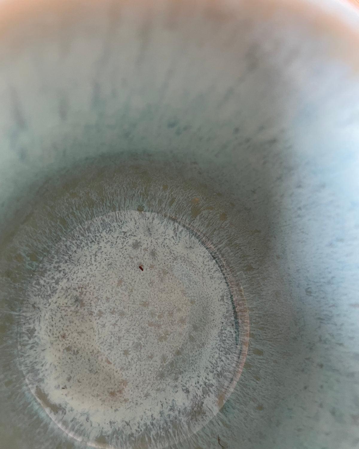 Évora Becher Mint Grün Imperfections