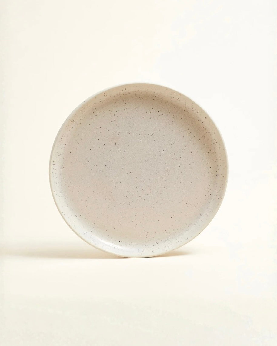 Aurora Teller klein Creme mit Sprenkeln