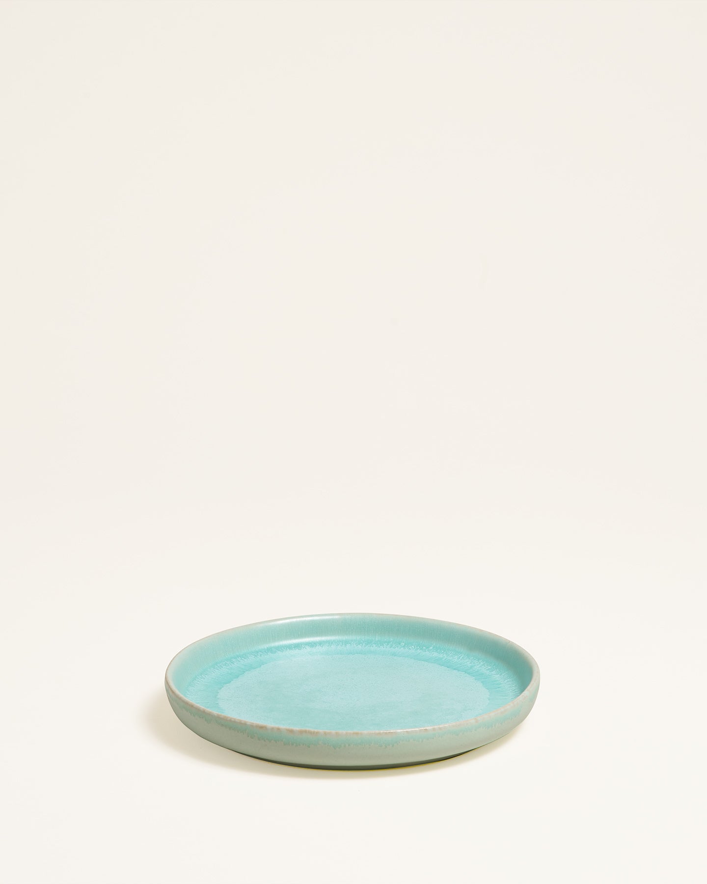 Faro plate mini turquoise green
