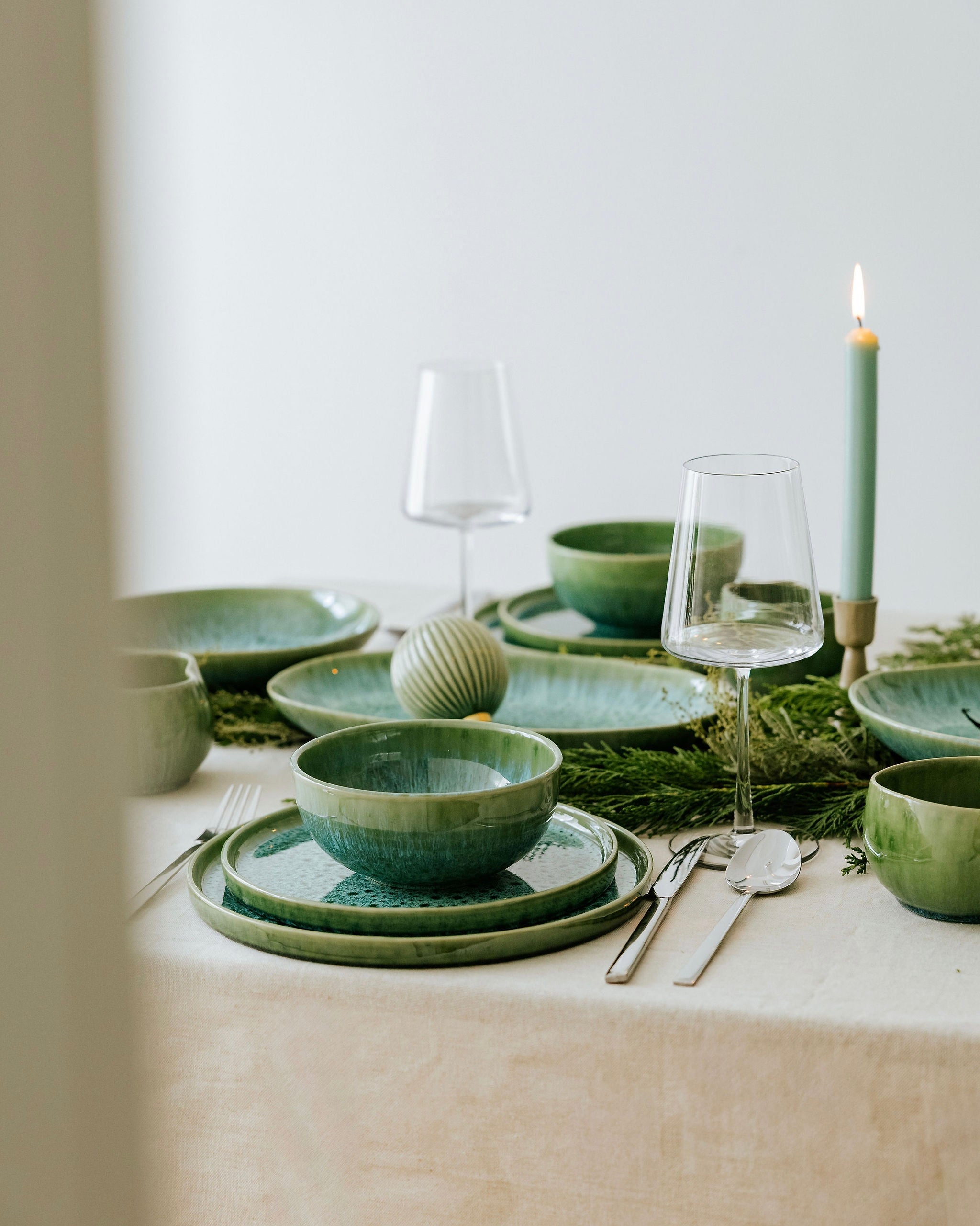 Faro Plate Small Matt White