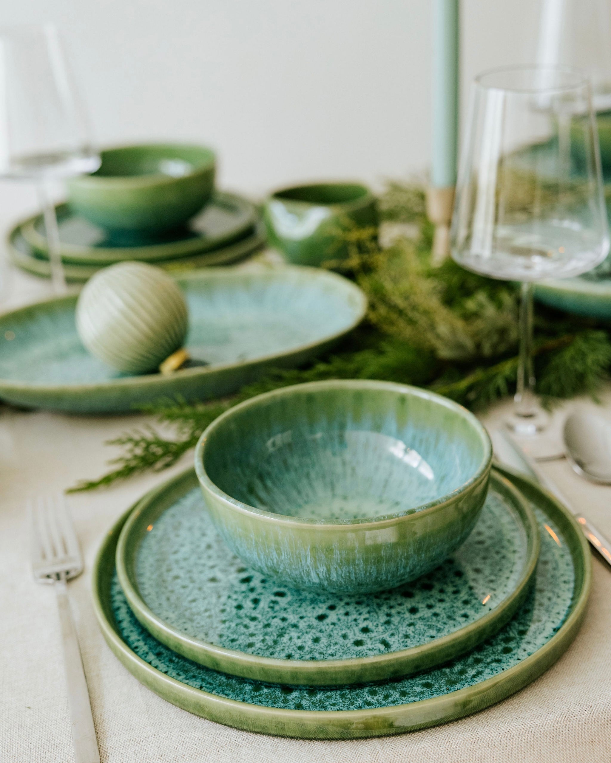 Faro Plate Small Matt White