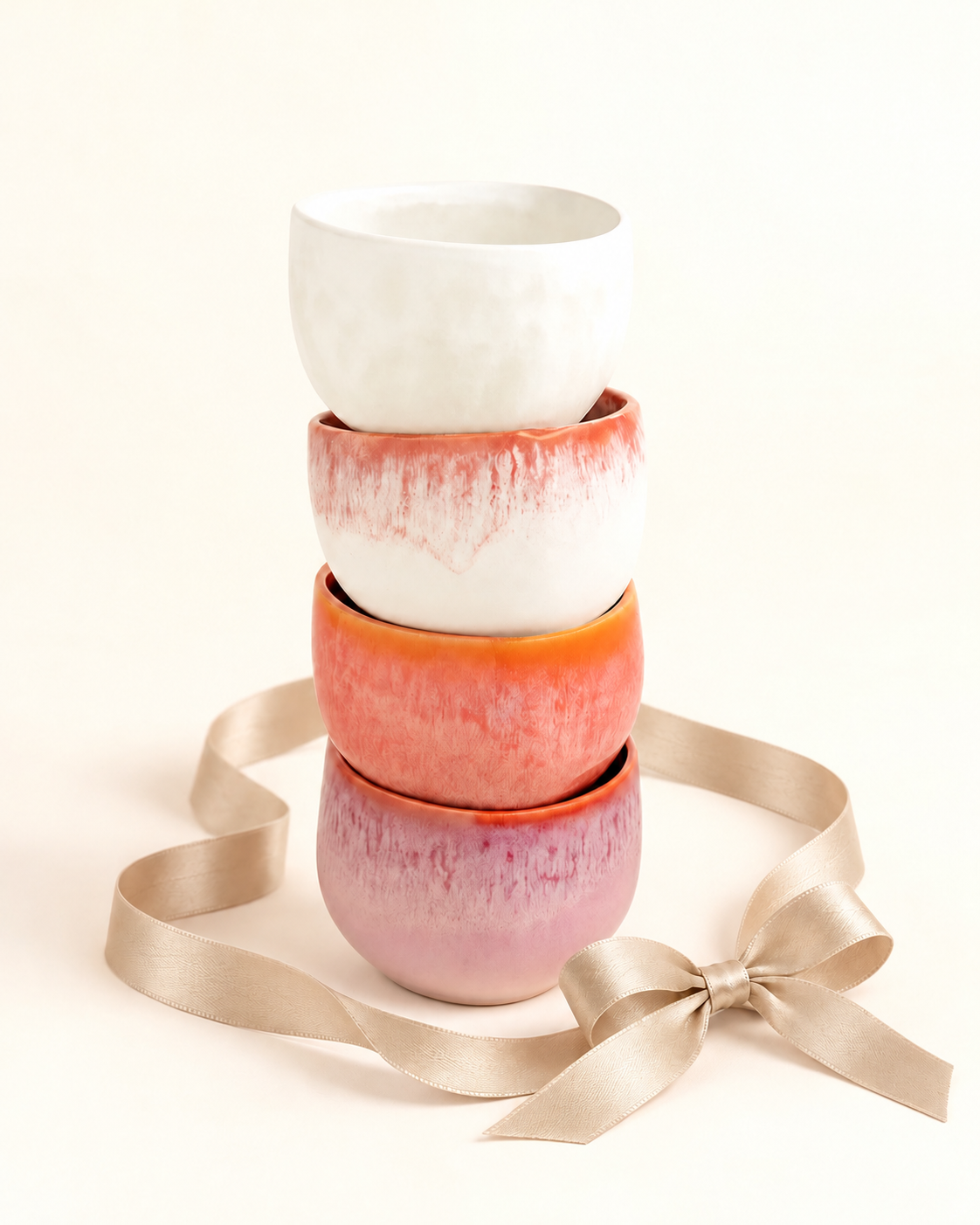 Amora Becherset 4-teilig Multicolor