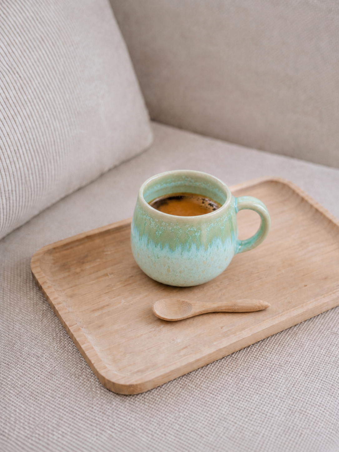 Évora espresso cup mint green