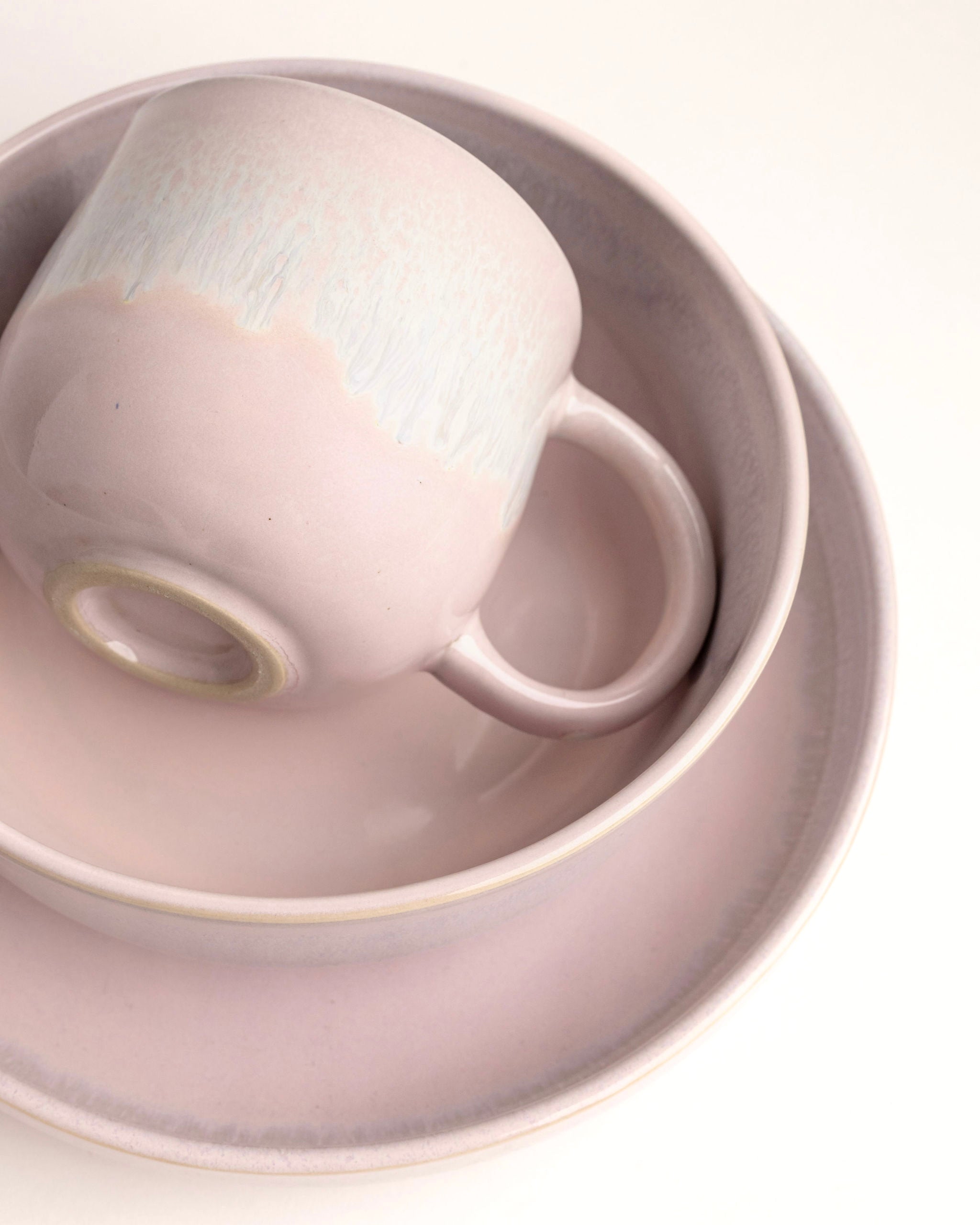 Faro Geschirrset Cotton Pink 6-teilig