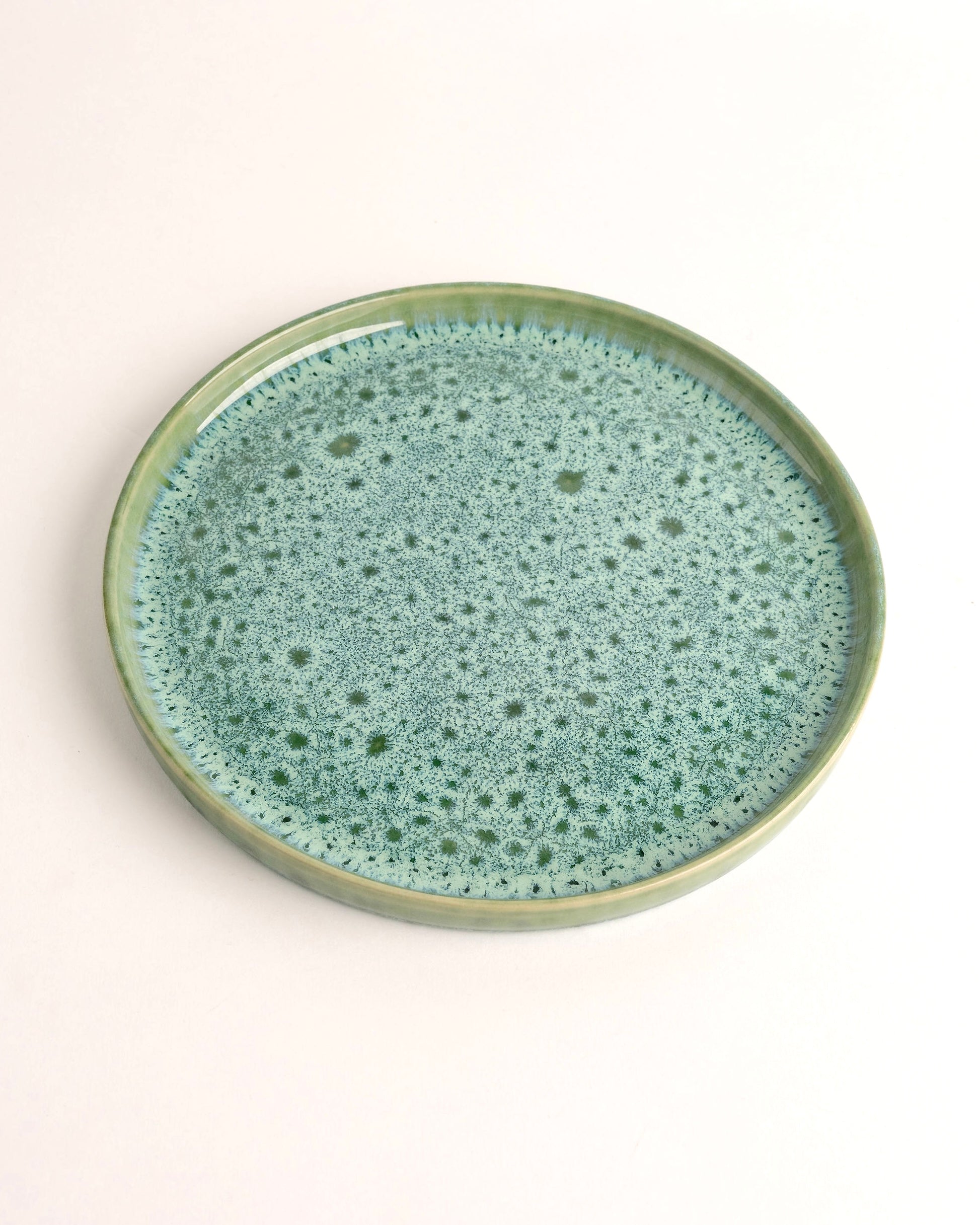 Faro Plate Small Matt White