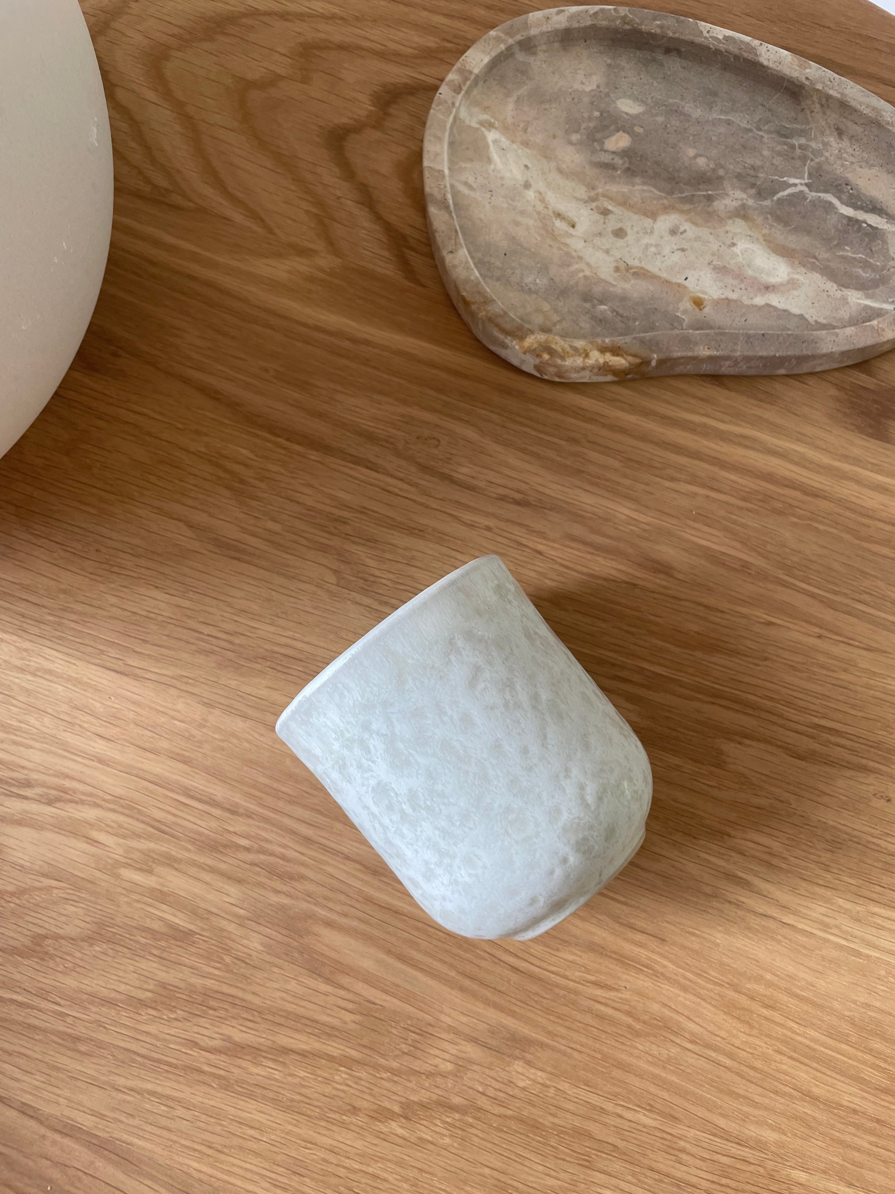 Noa Mug Small Matt White Cream