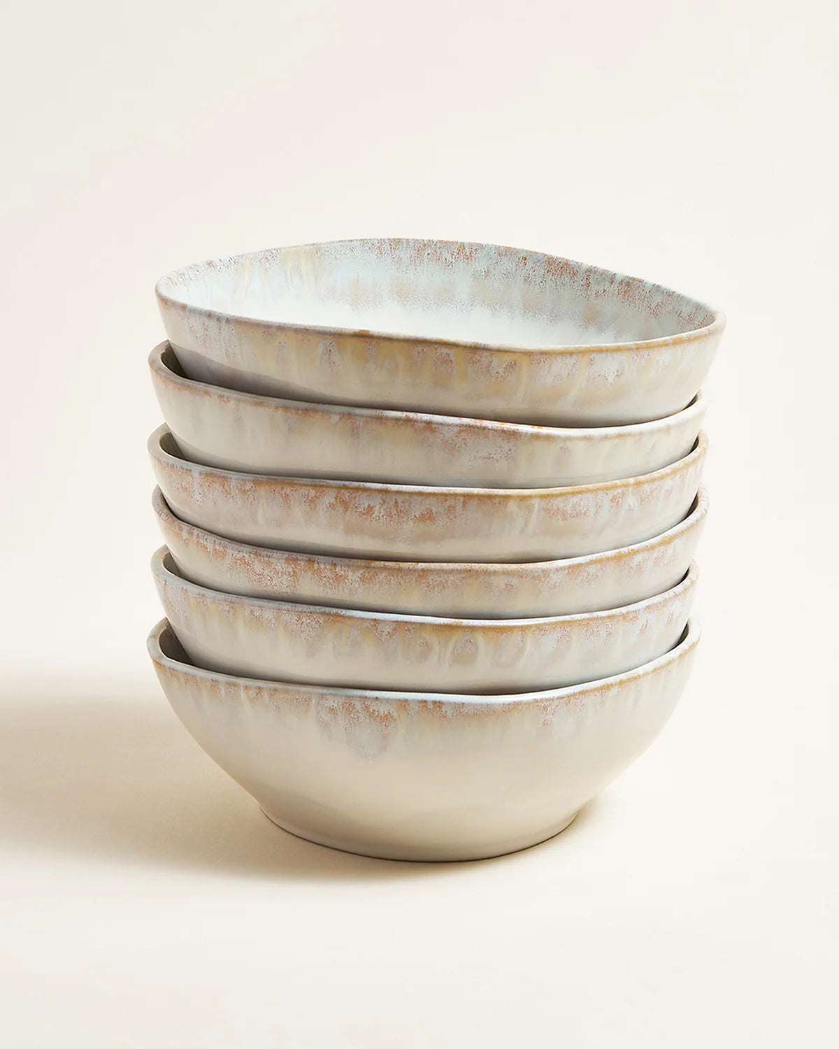 Lino Geschirrset Perlmutt 18-teilig