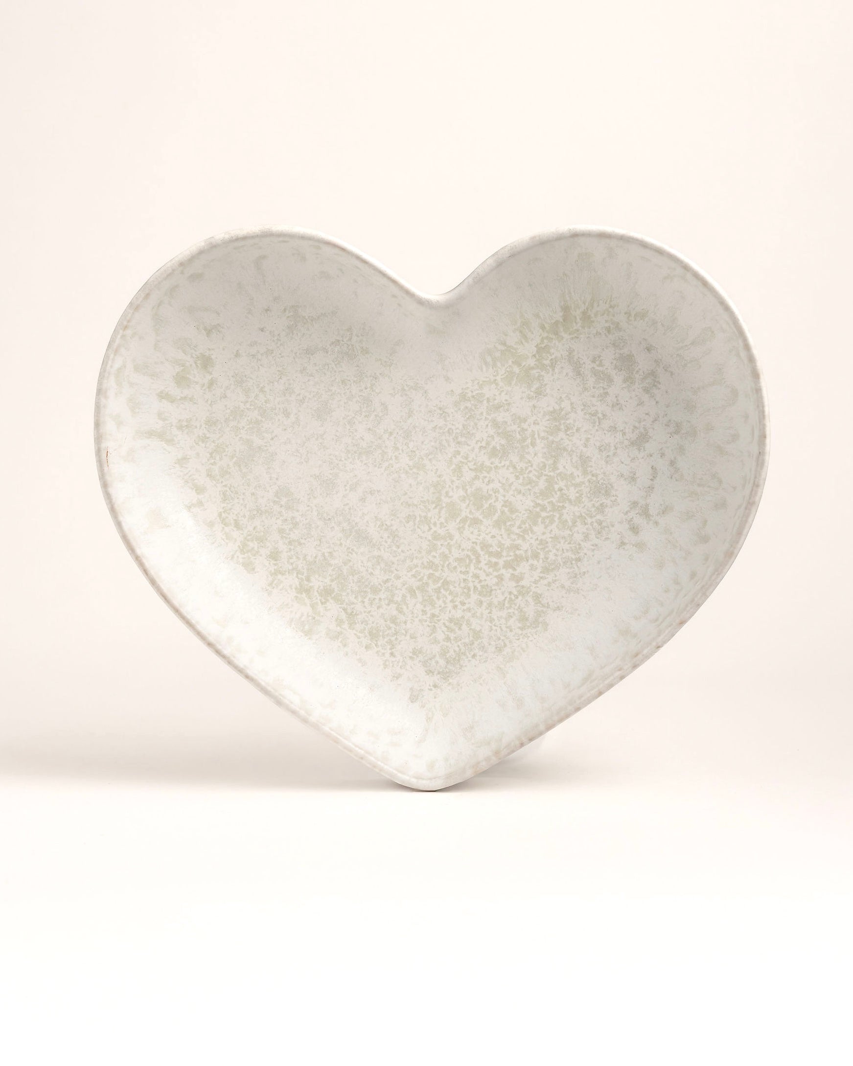 Amora Teller tief Mattweiß Creme