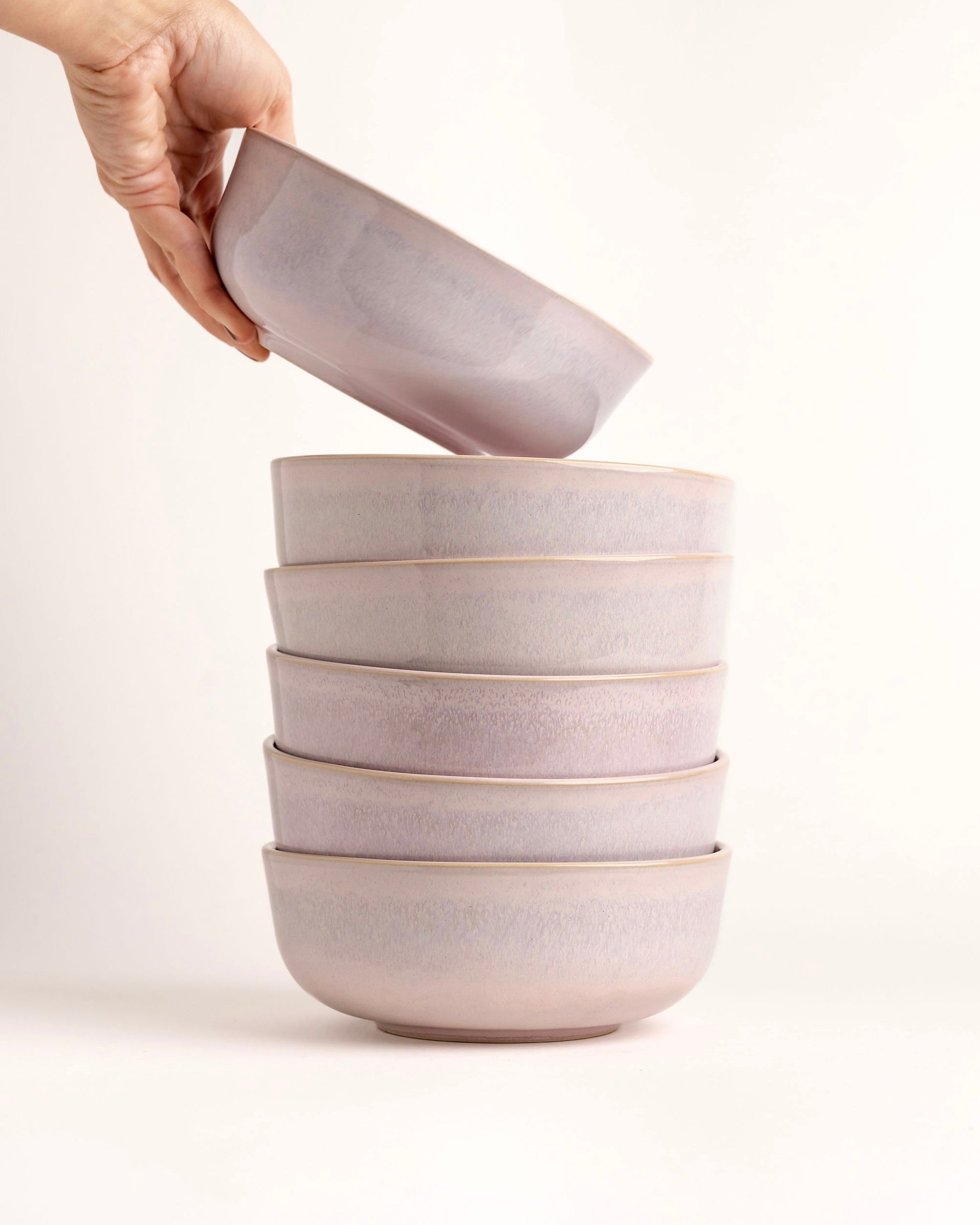 Faro Geschirrset Cotton Pink 18-teilig