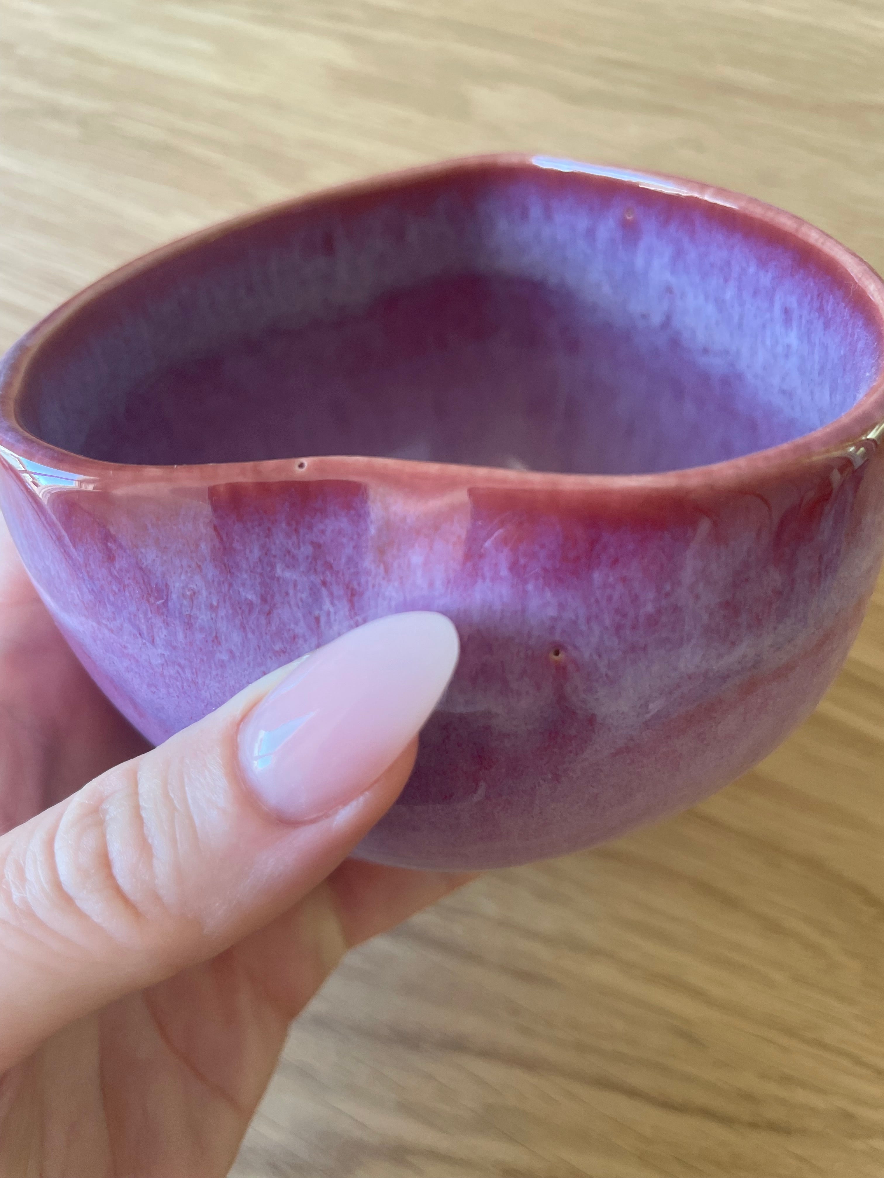 Amora Becher Rosa B-Ware