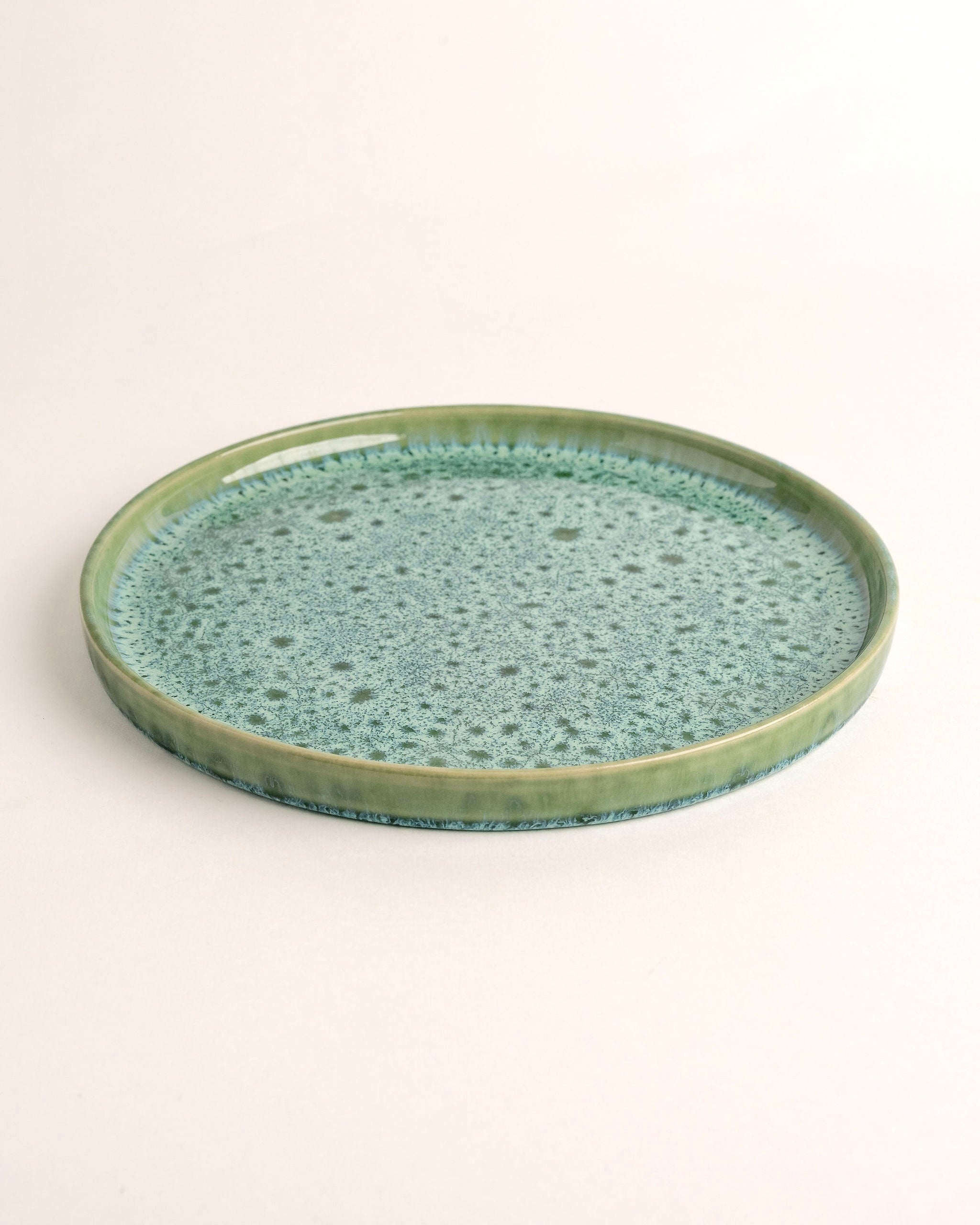 Faro Plate Small Matt White