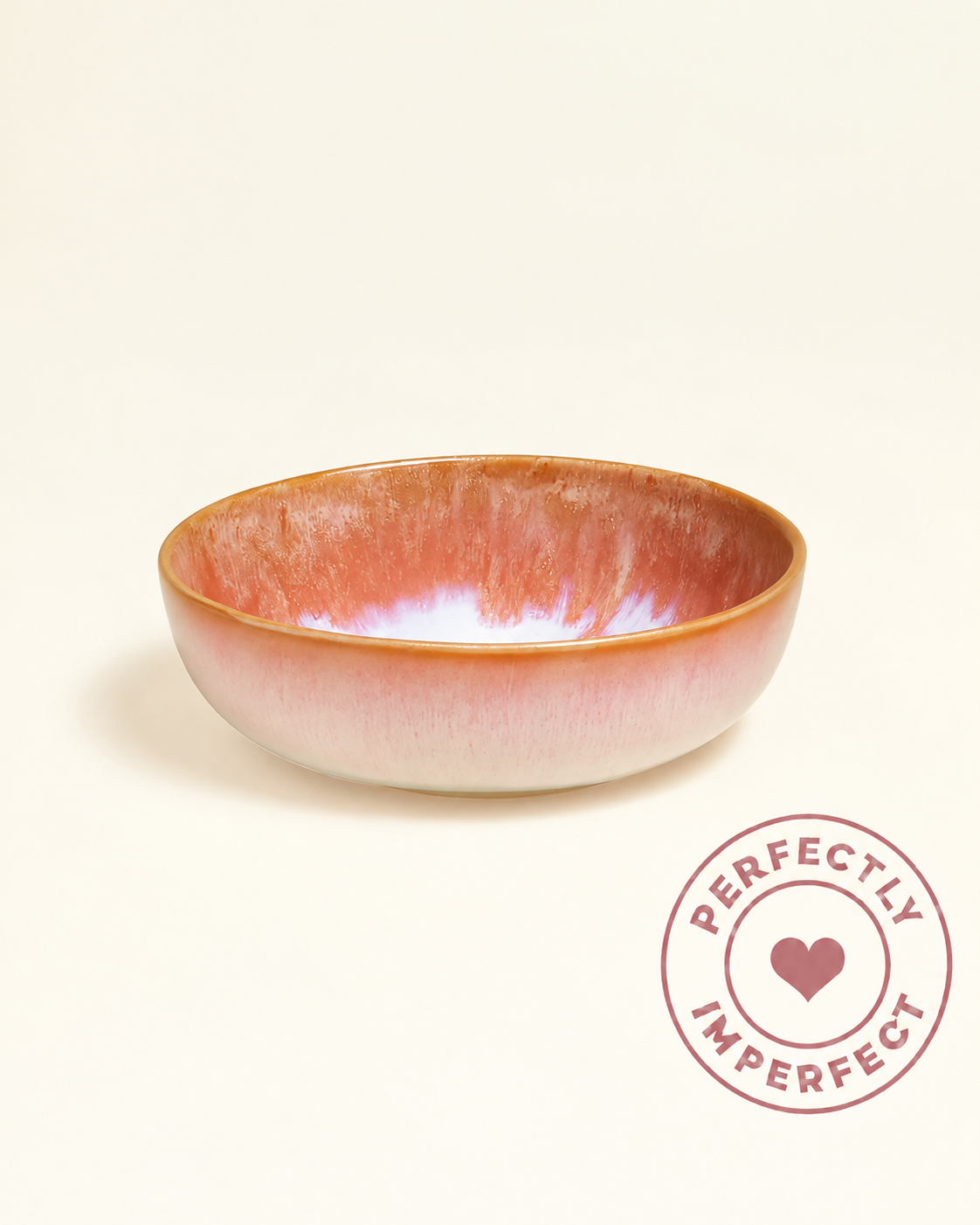 Évora Pastateller klein Coral Rosa Imperfections