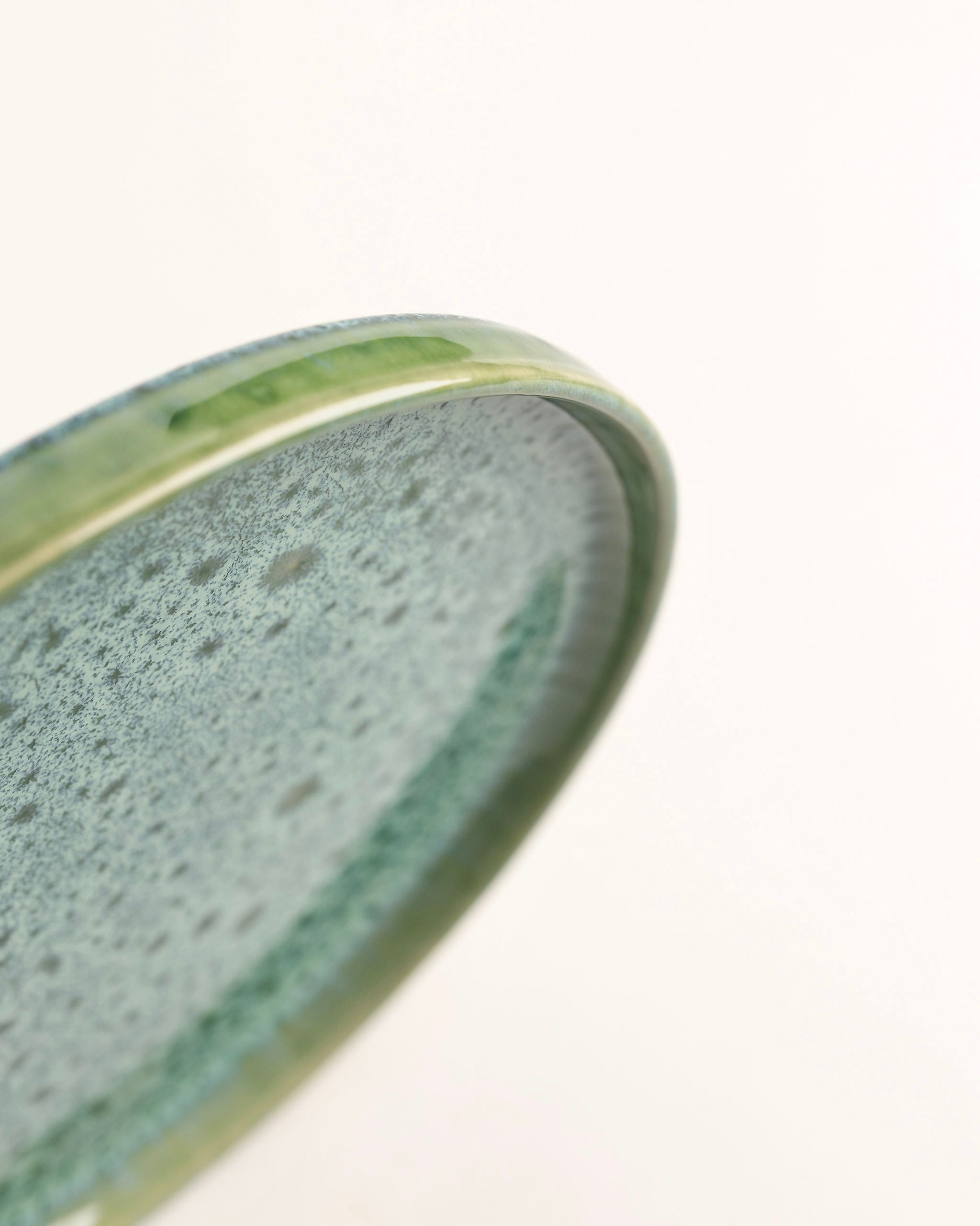 Faro Plate Small Matt White