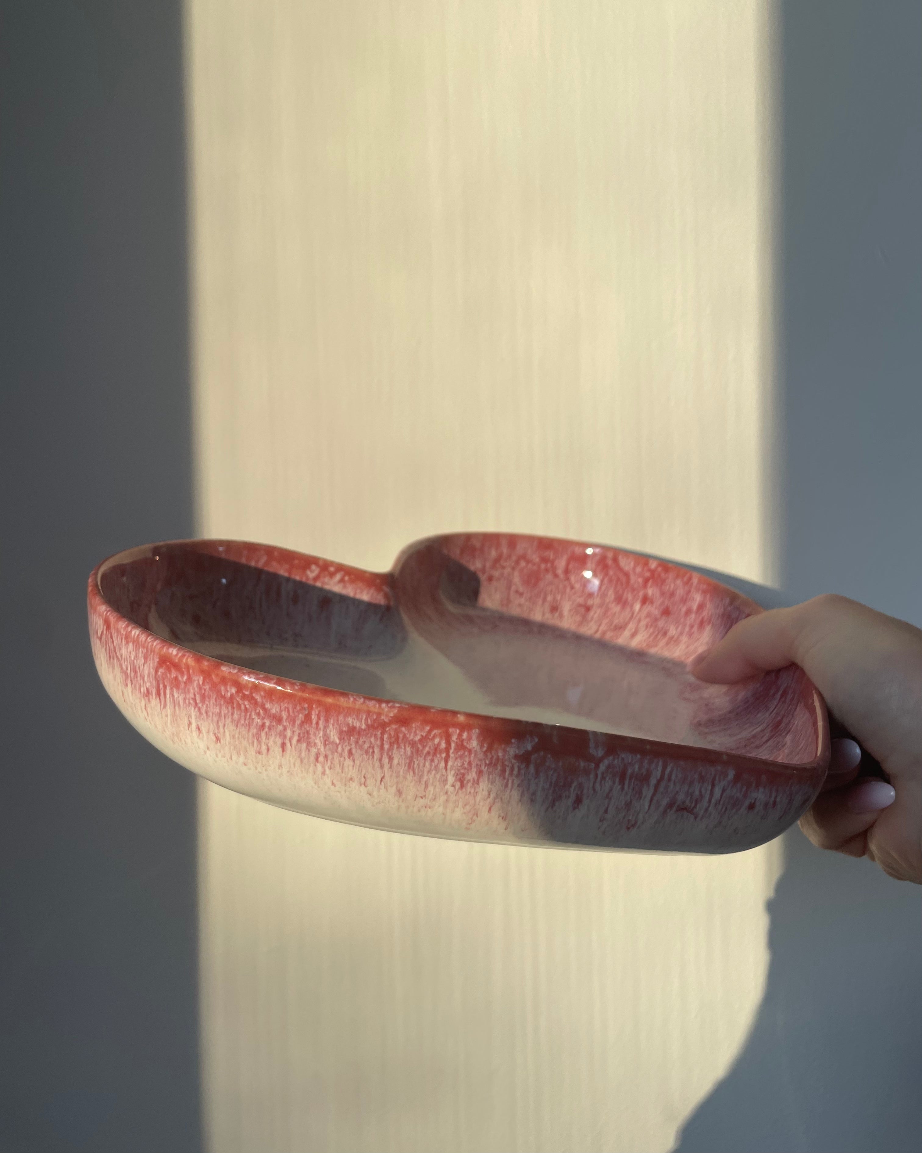 Amora Teller tief Magenta