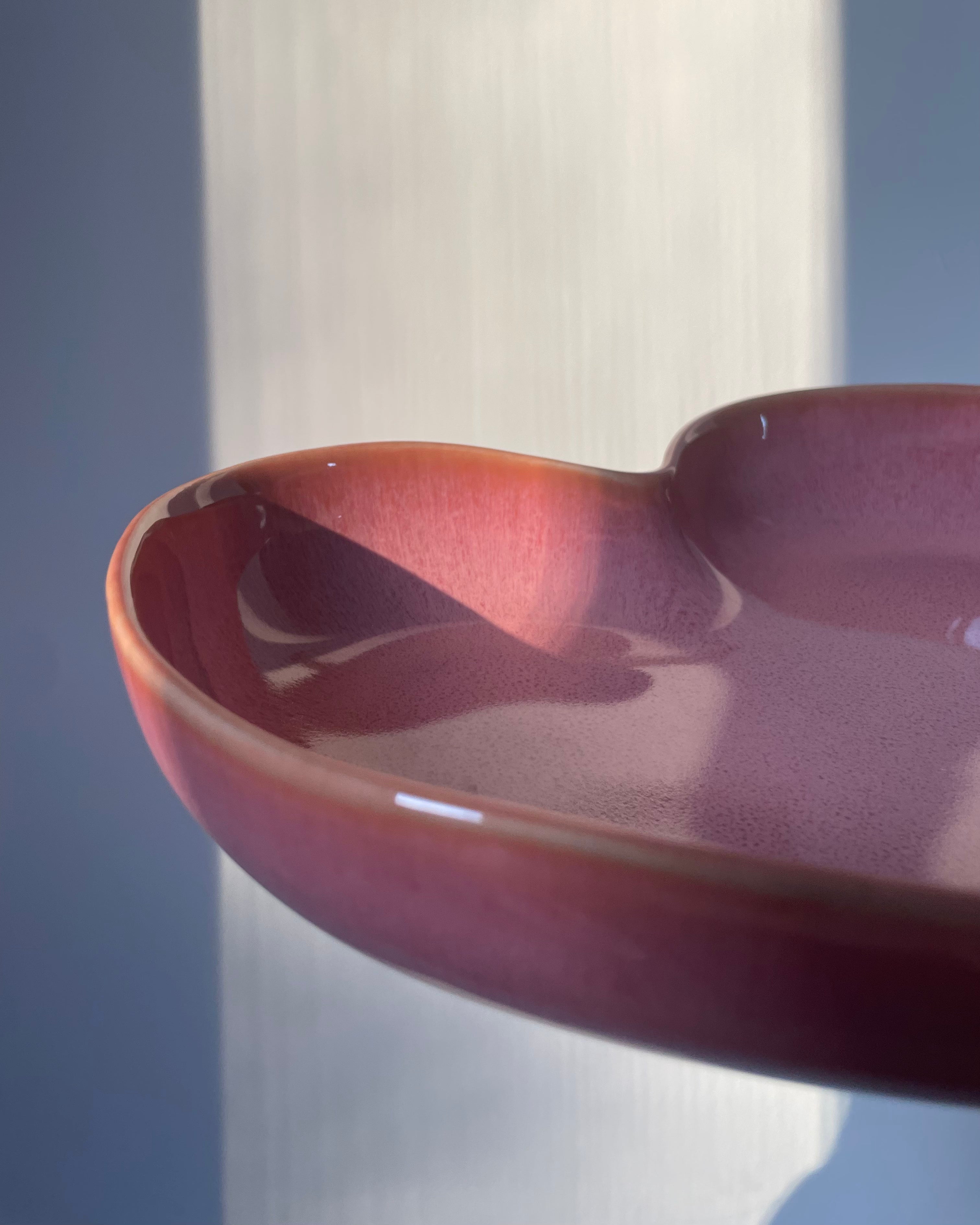 Amora Teller tief Coral