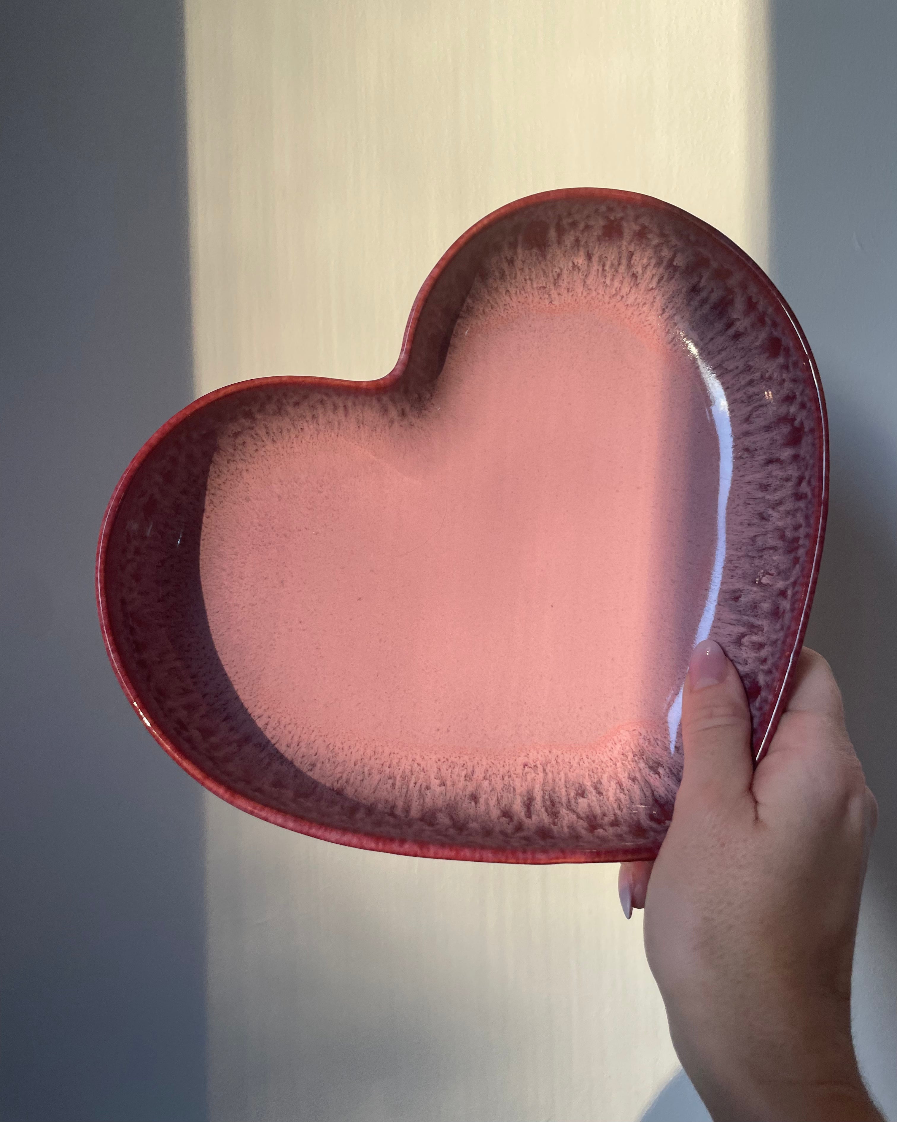 Amora Teller tief Rosa