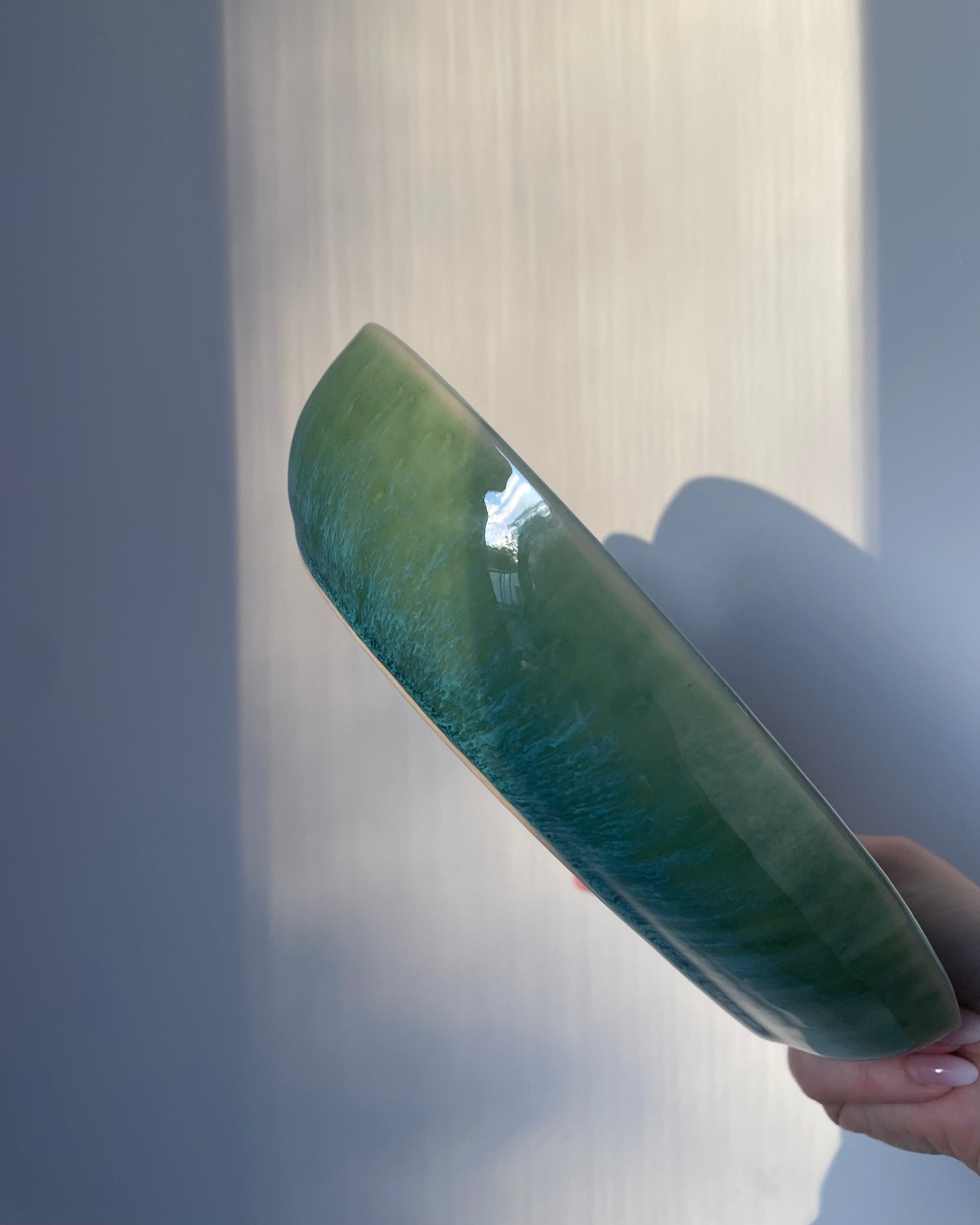 Amora Teller tief Madeira Grün