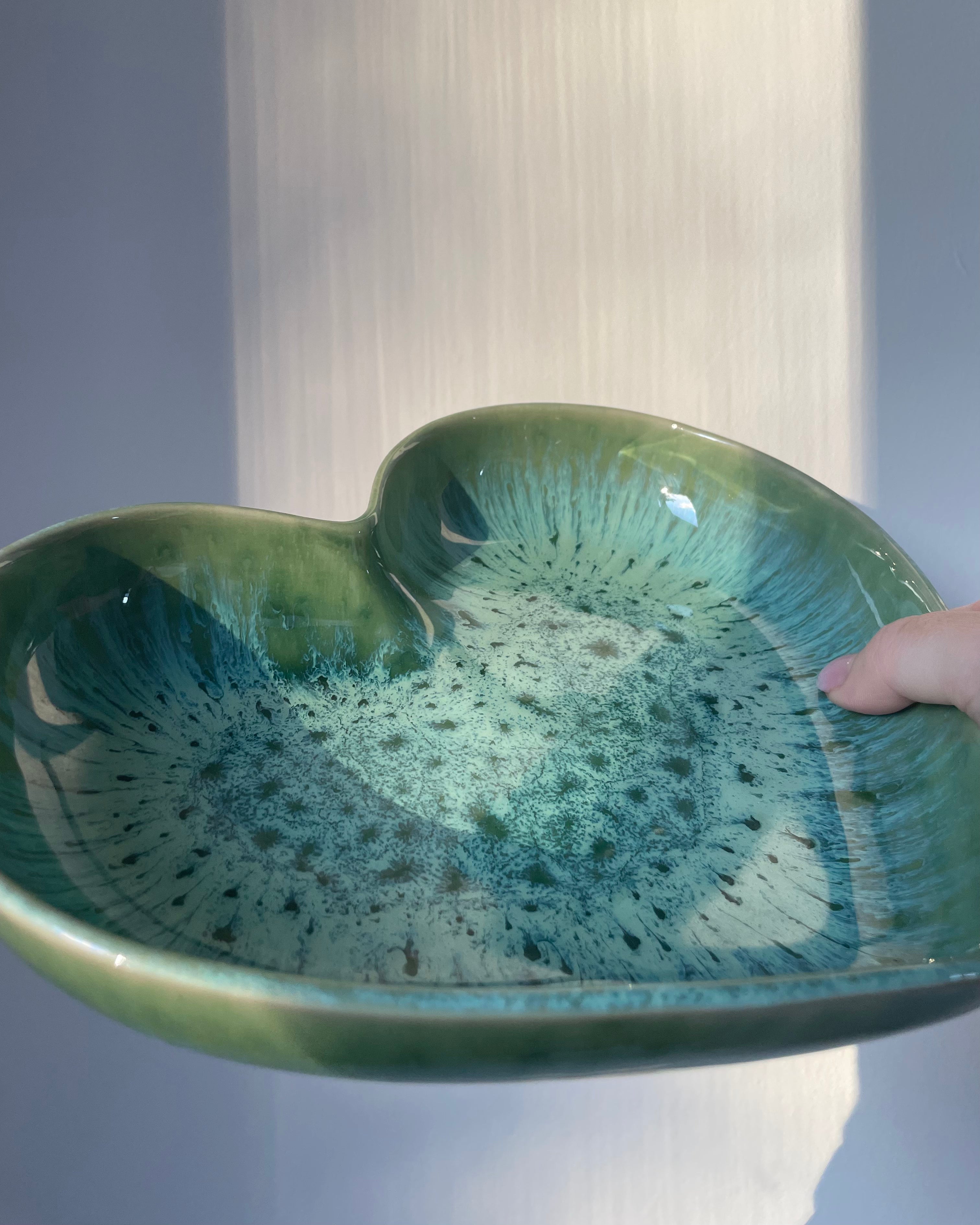 Amora Teller tief Madeira Grün