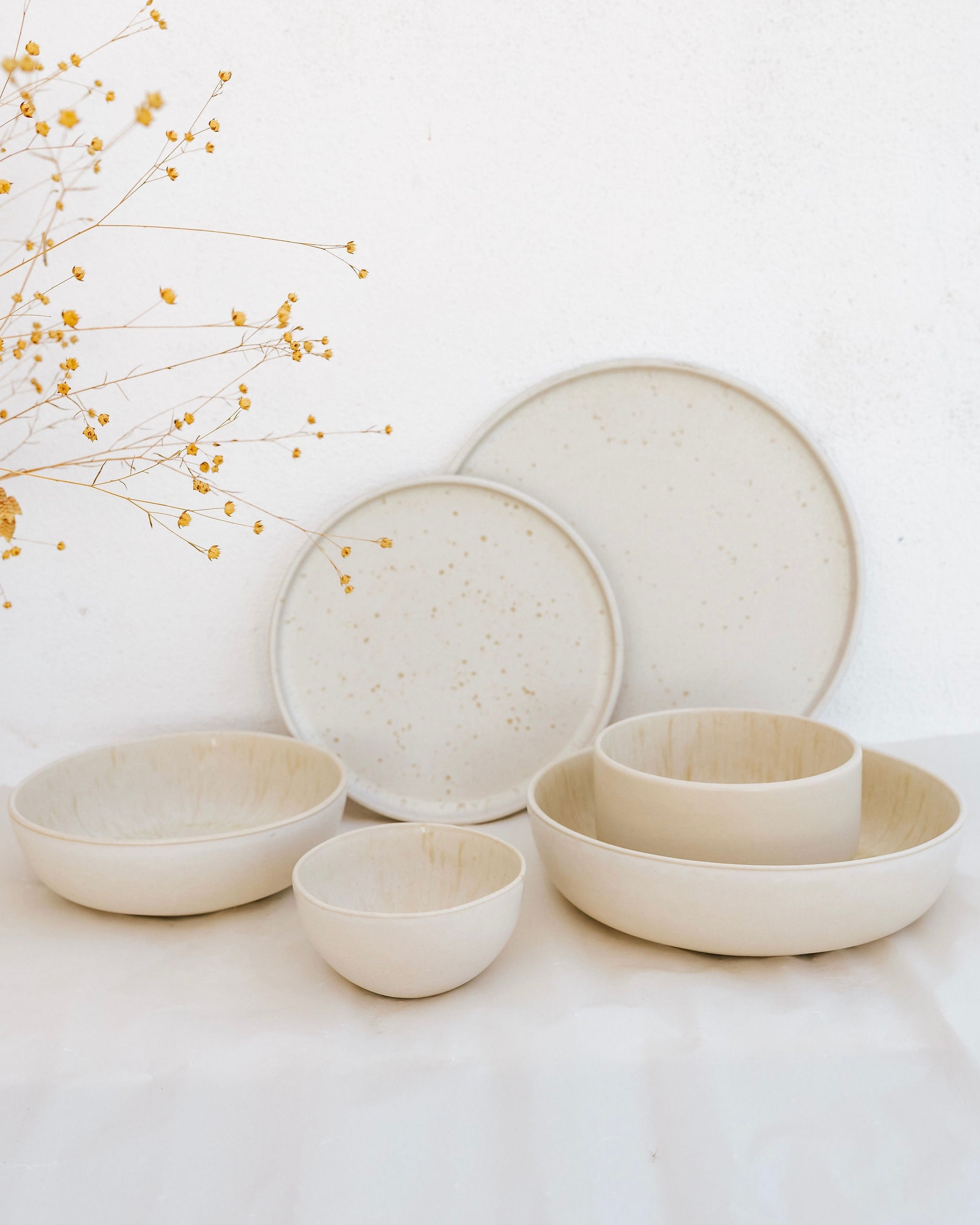 Amado Pasta Plate Small Cream