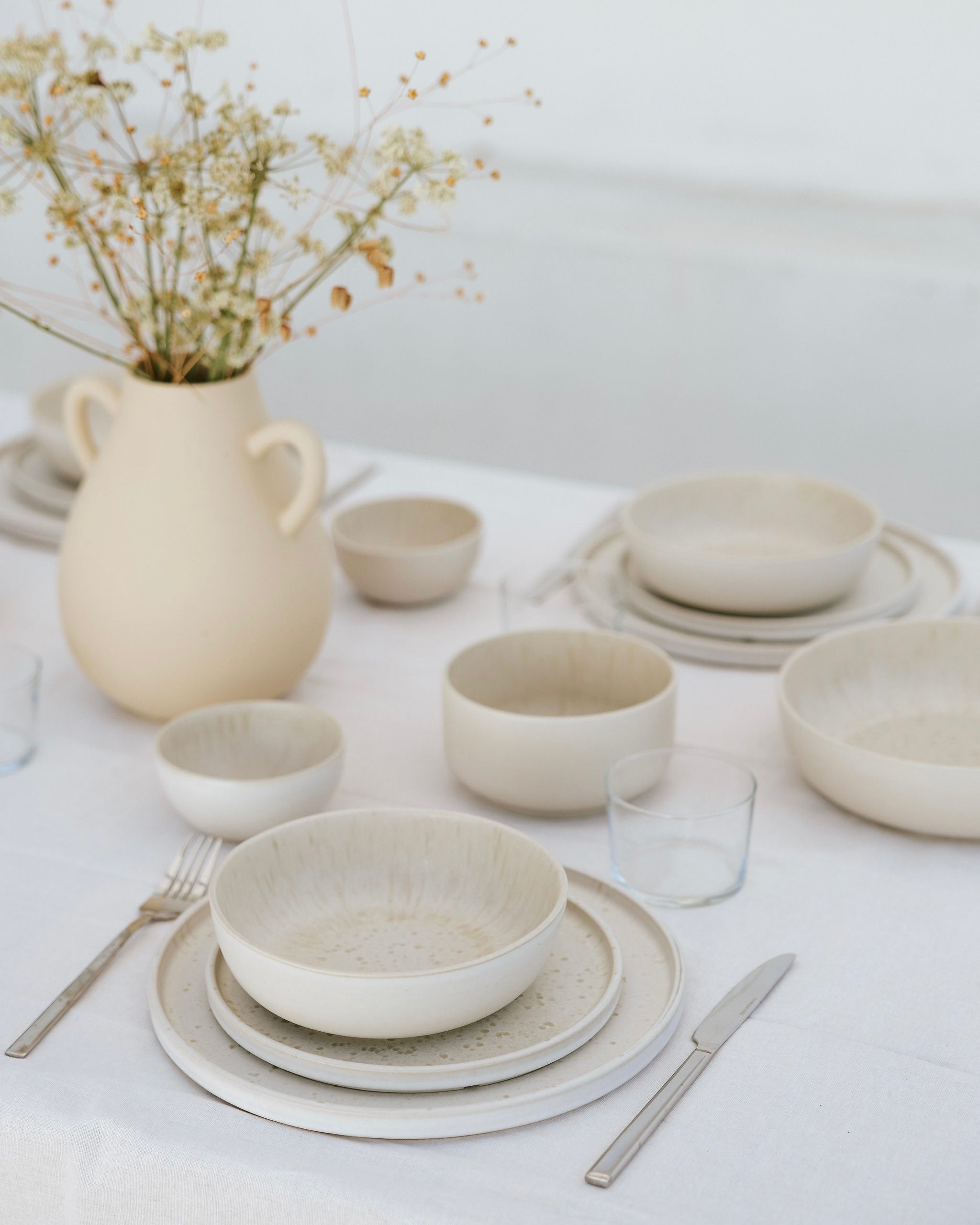 Amado Pasta Plate Small Cream