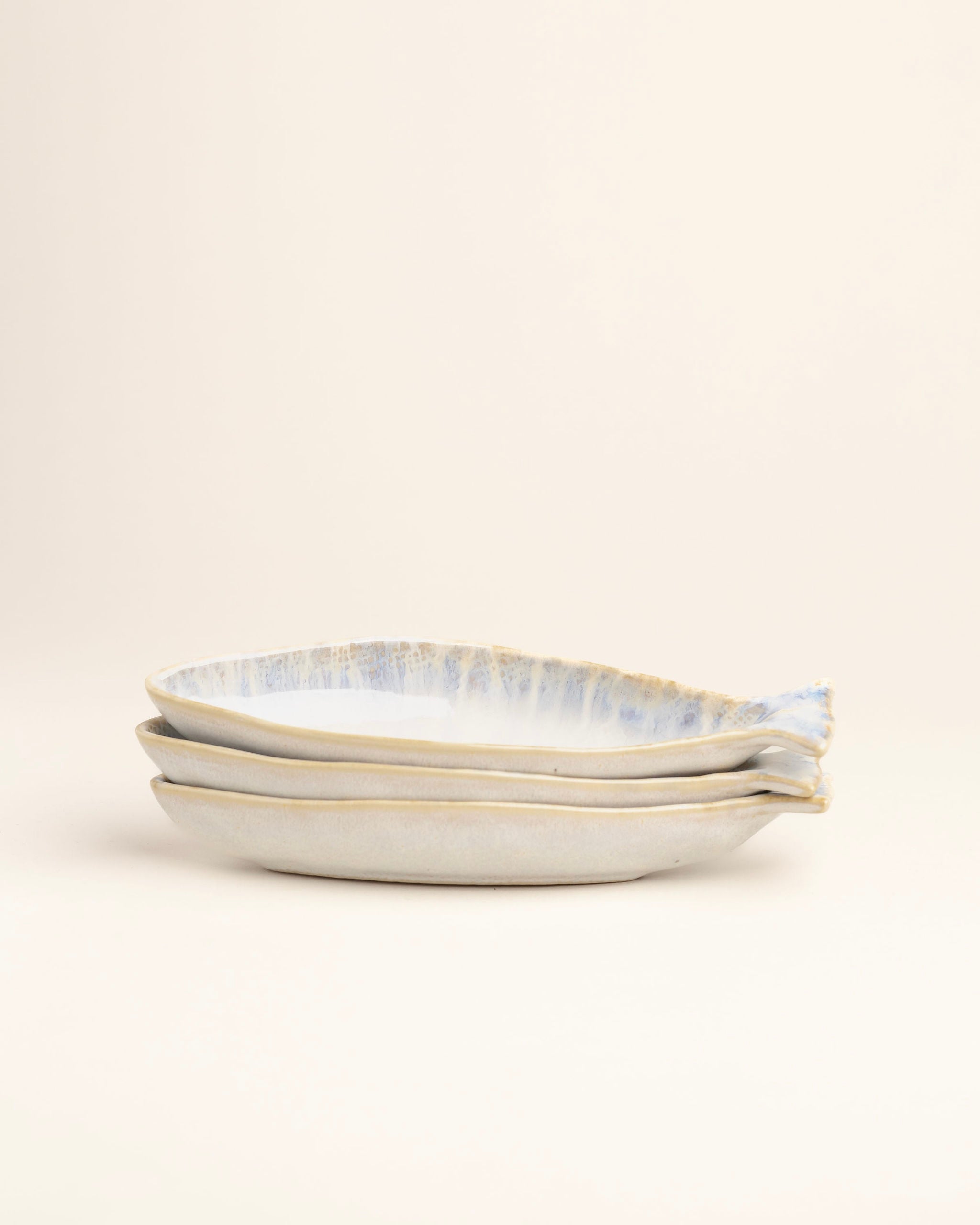 Maricor fish serving bowl small azure