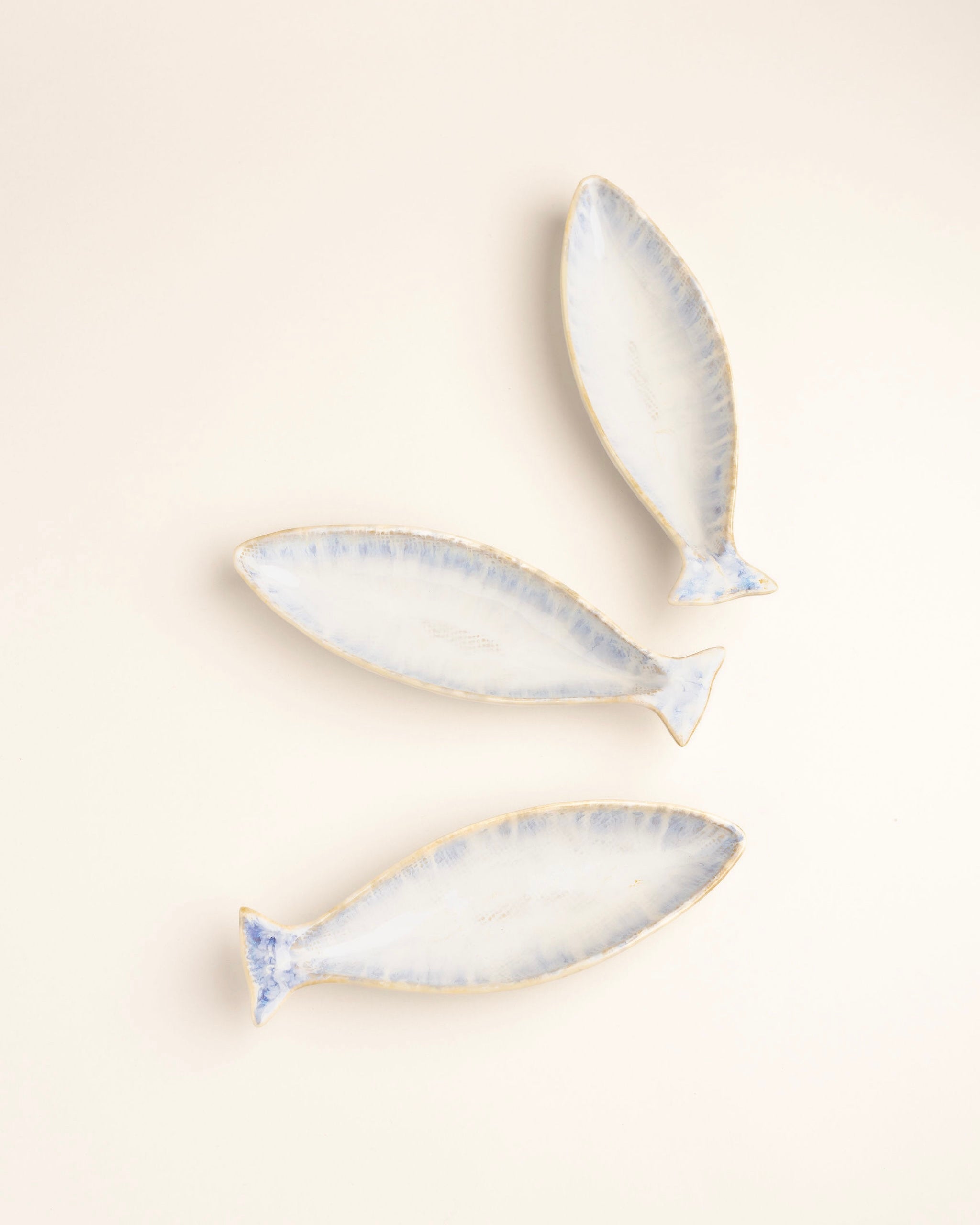 Maricor fish serving bowl small azure
