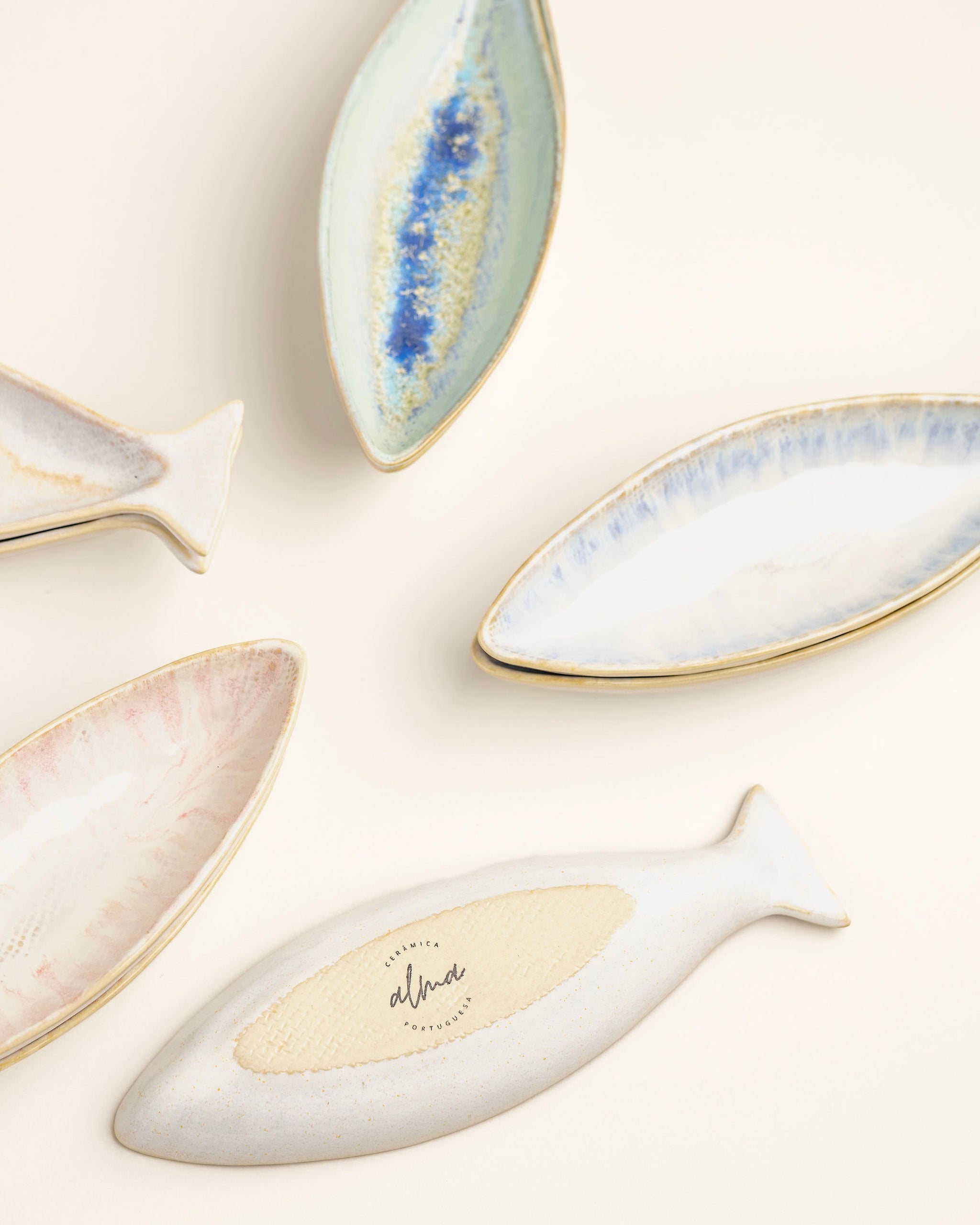Maricor Fisch Servierschale klein Perlmutt