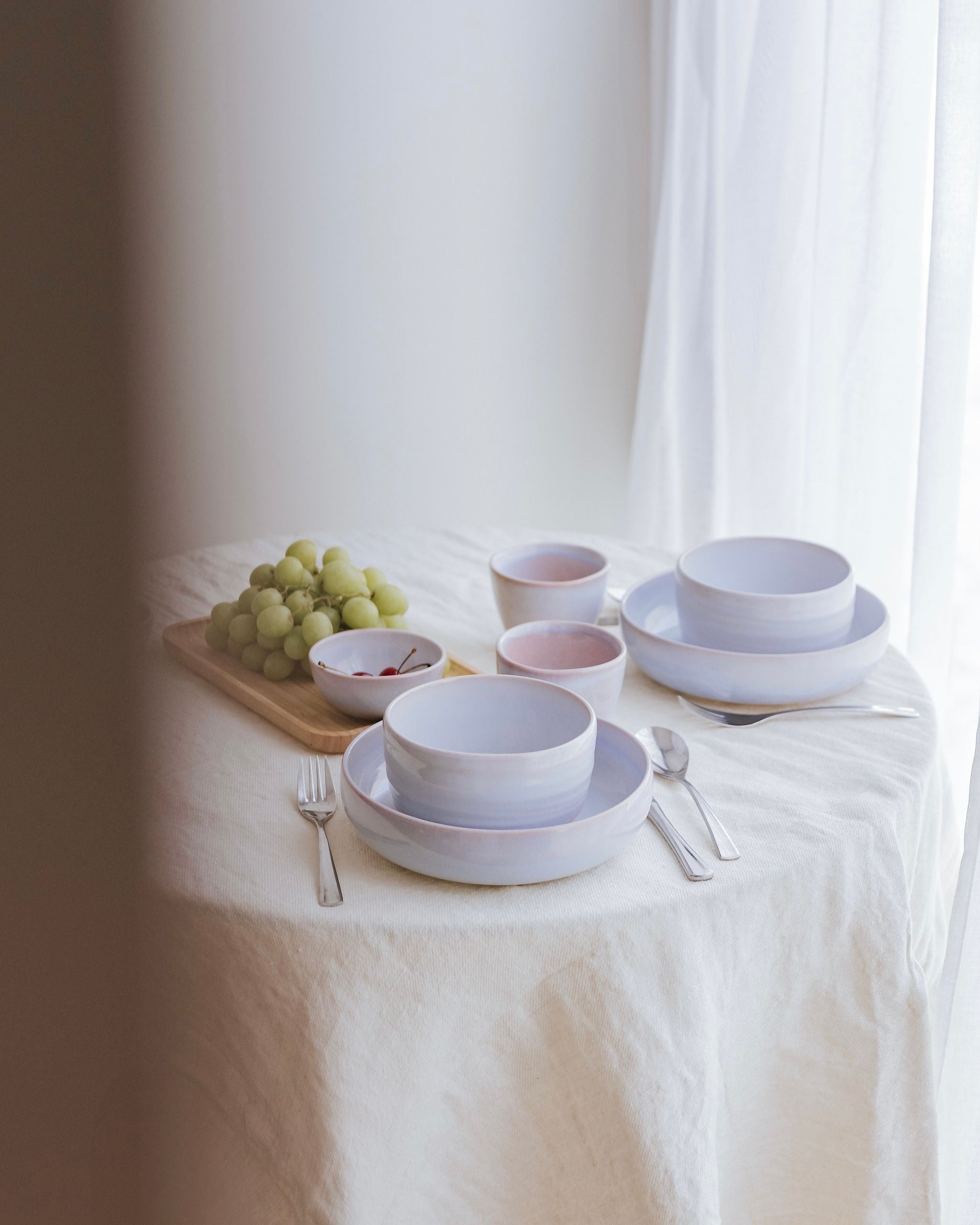 Paraíso Geschirrset Lilac 12-teilig