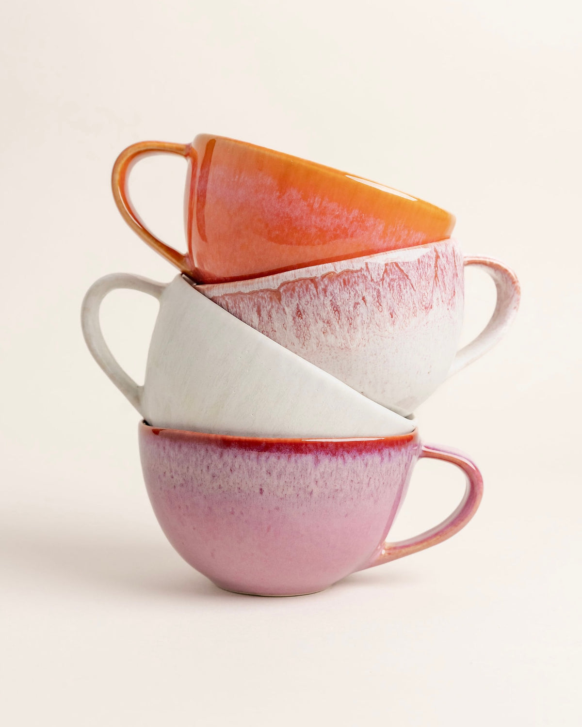 Noa Tassenset Tasse groß 4-teilig Multicolor