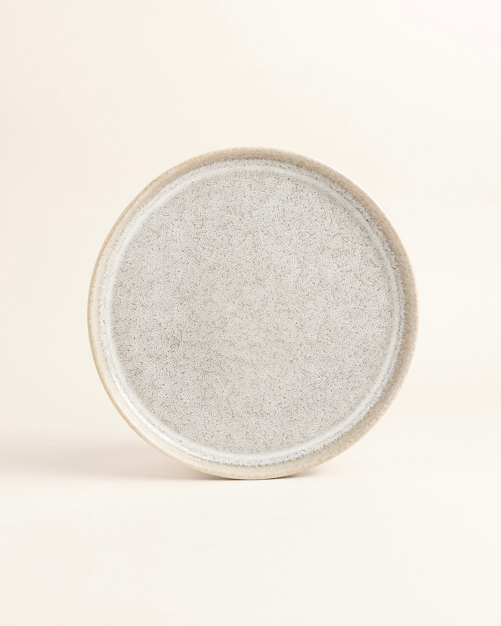 Faro Plate Small Matt White