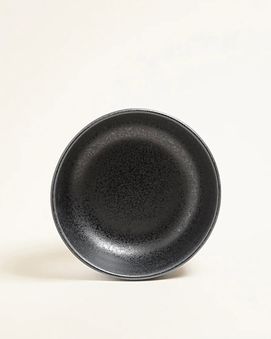 Faro Schale medium mattes Schwarzblau