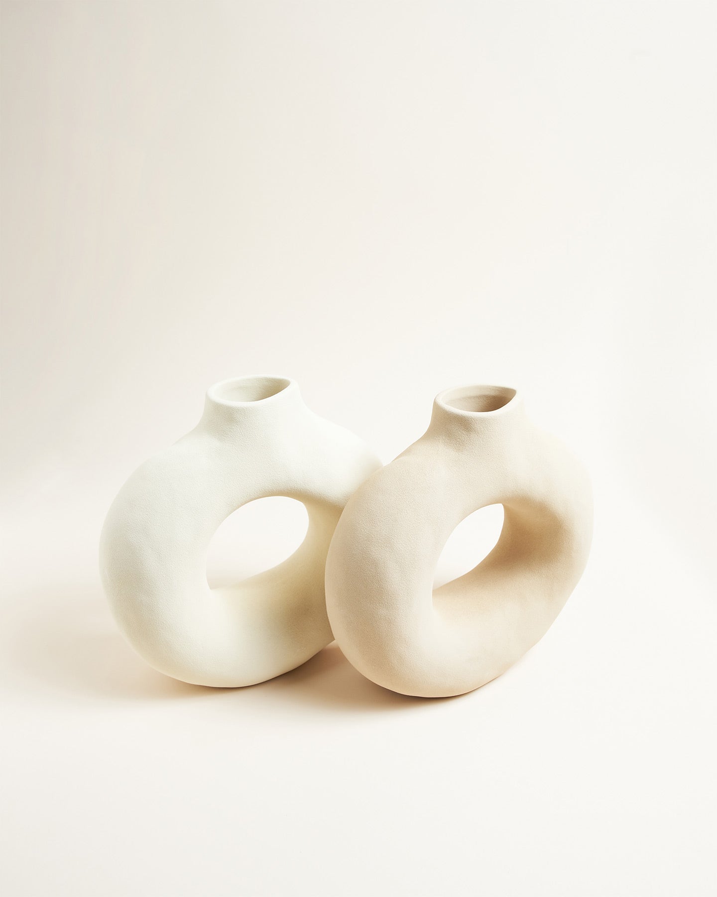 Chiado Vase Donut Hellbeige