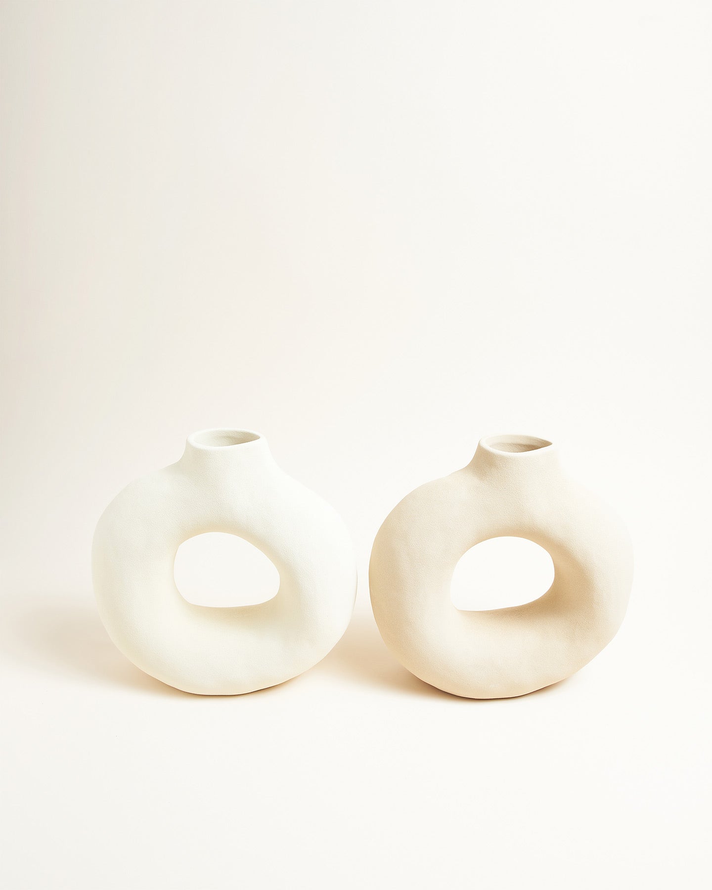 Chiado Vase Donut Hellbeige