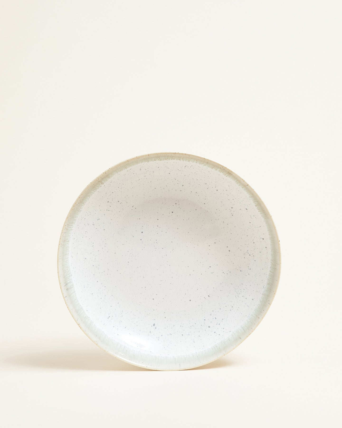 Aurora Pasta Plate with Speckles Azure