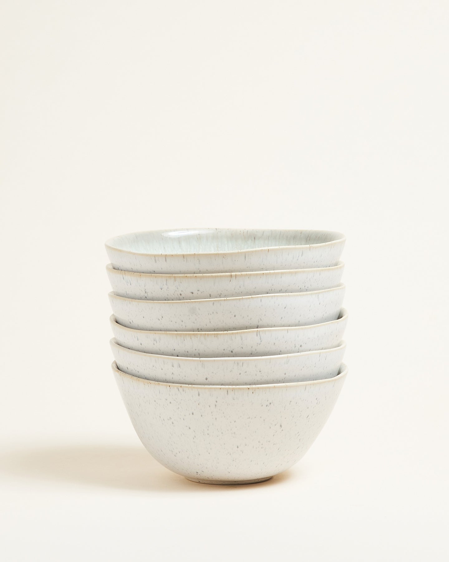 Aurora cereal bowl with speckles azure