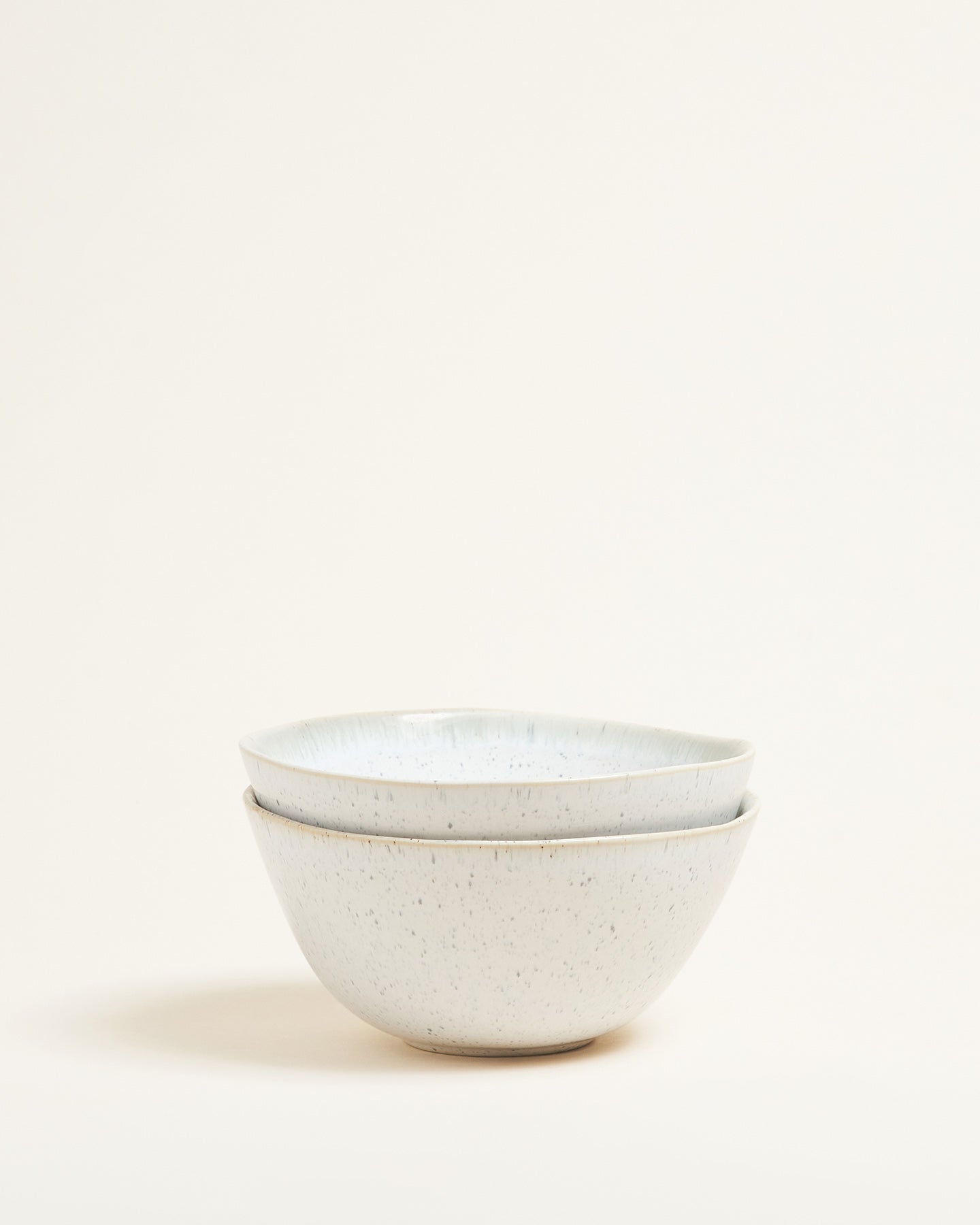 Aurora cereal bowl with speckles azure