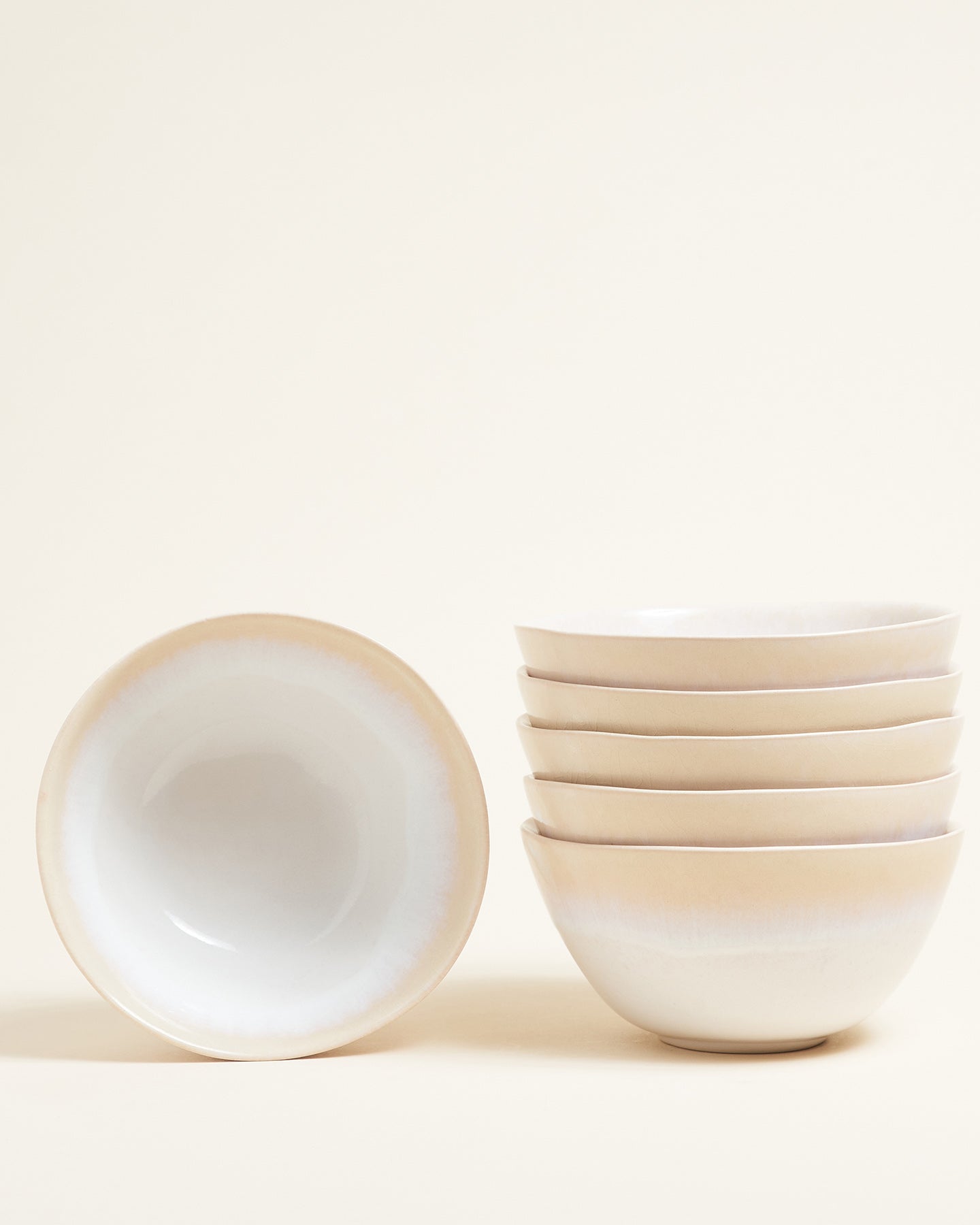 Aurora cereal bowl apricot