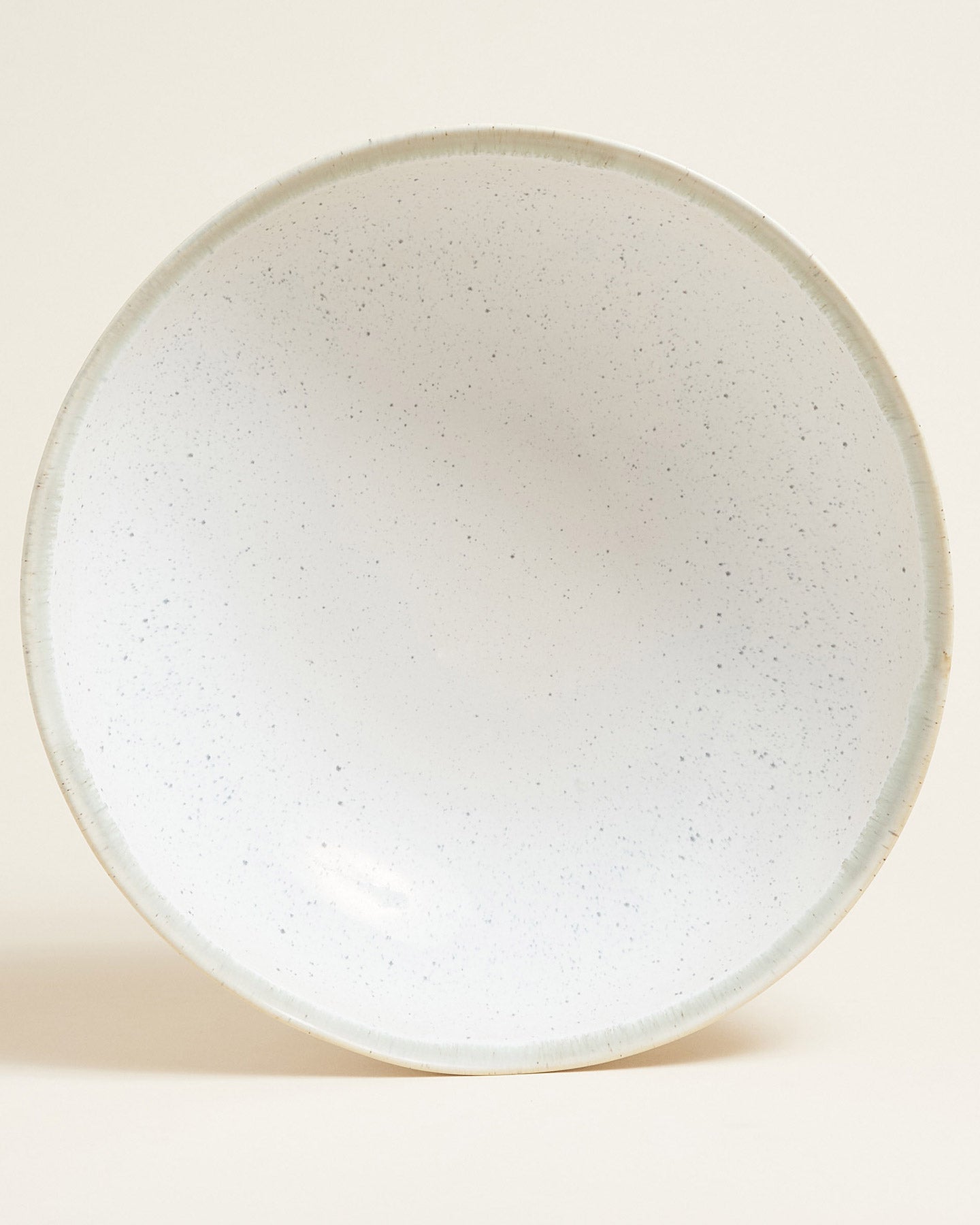 Aurora Salad Bowl with Speckles Azure