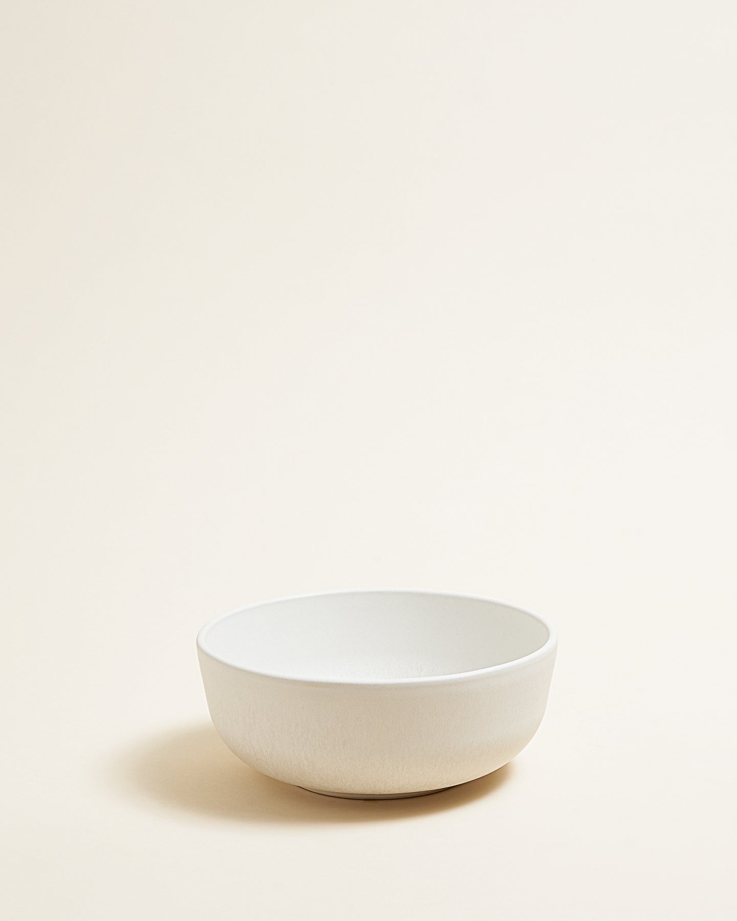 Faro bowl medium matt white