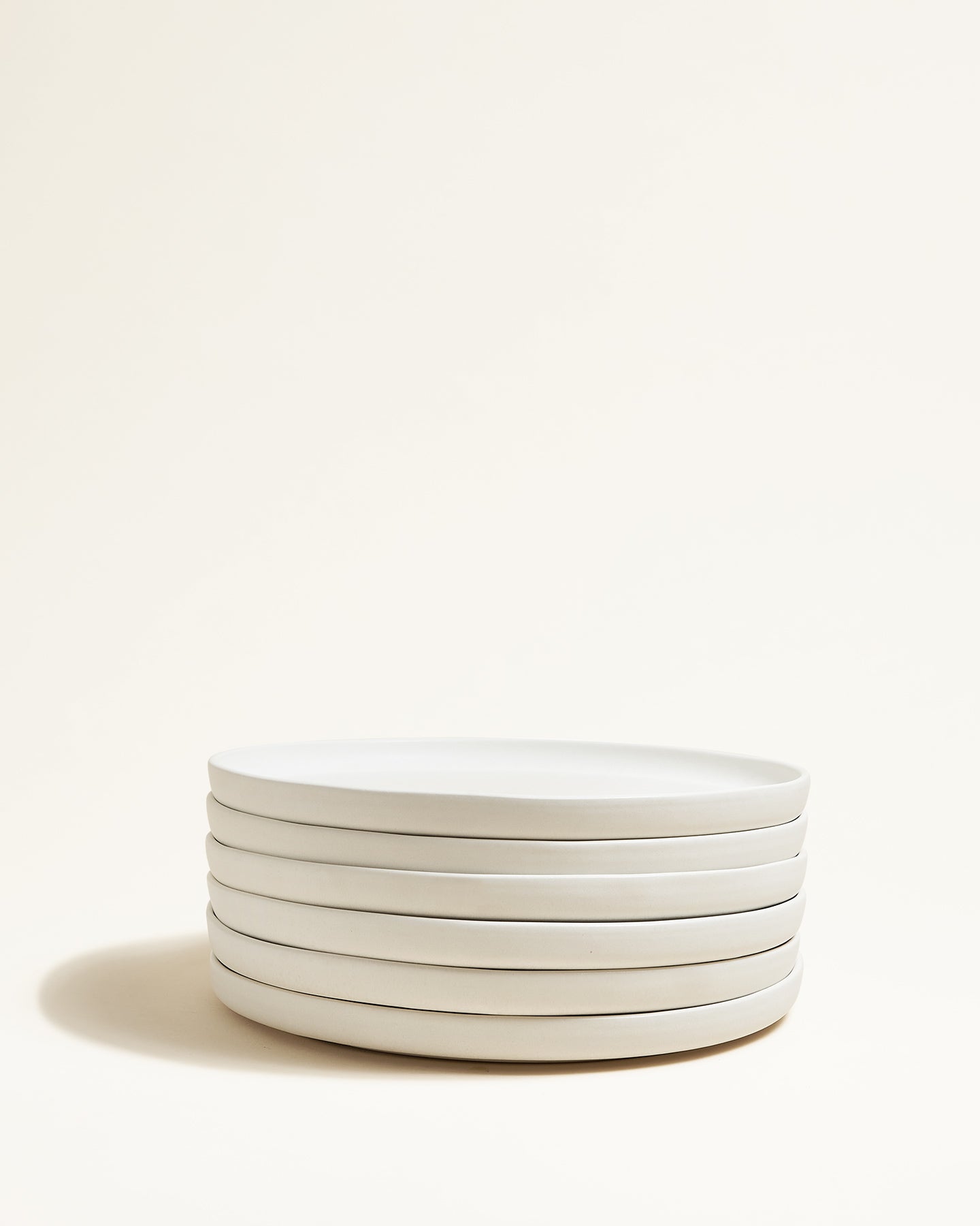 Faro Plate Small Matt White