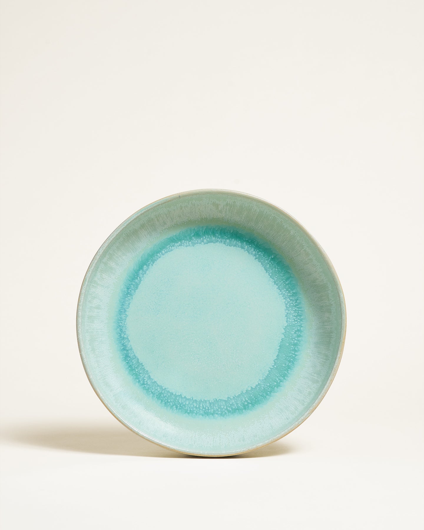 Faro Pasta Plate Turquoise Green