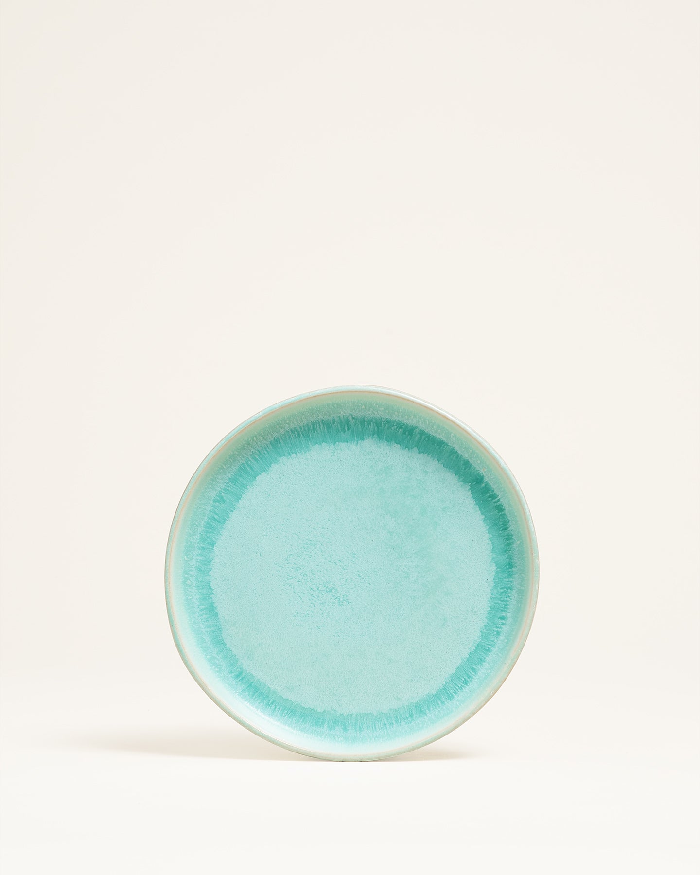 Faro plate mini turquoise green