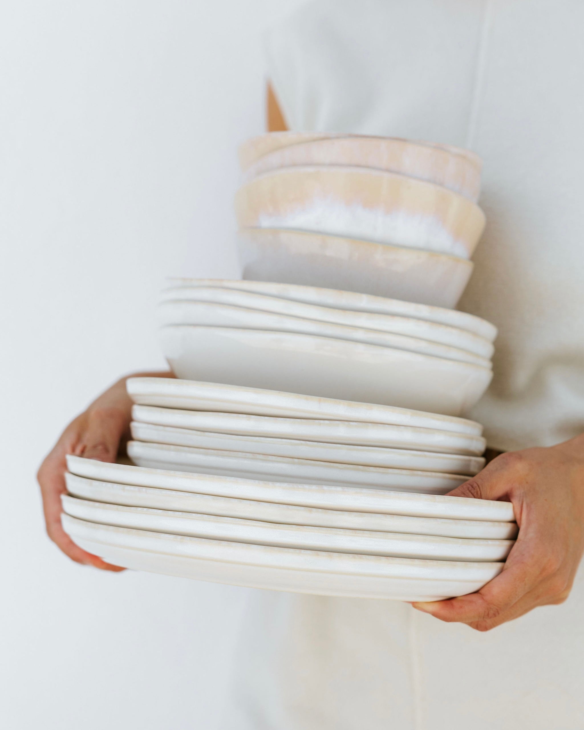 Aurora Plate Large Apricot