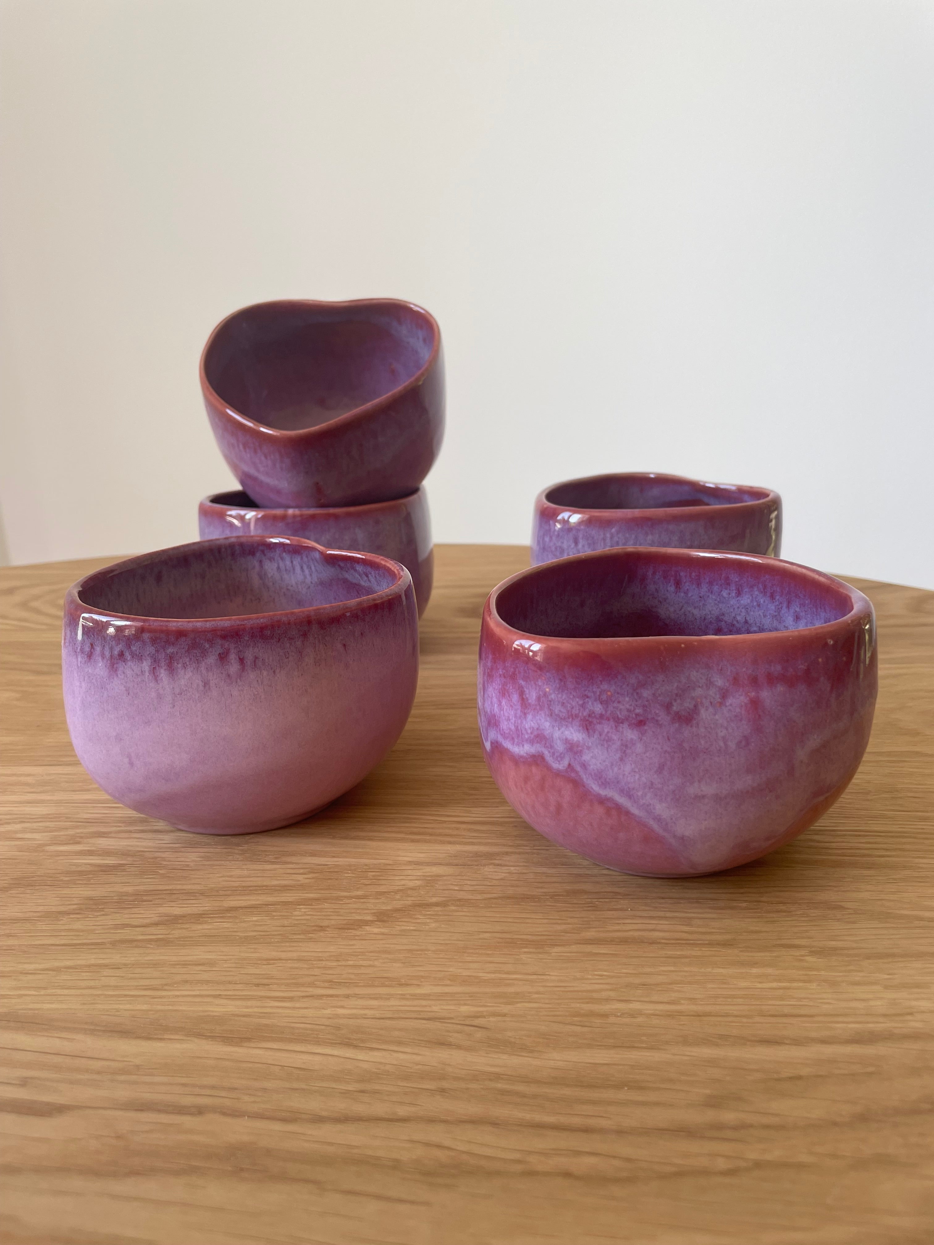 Amora Becher Rosa B-Ware