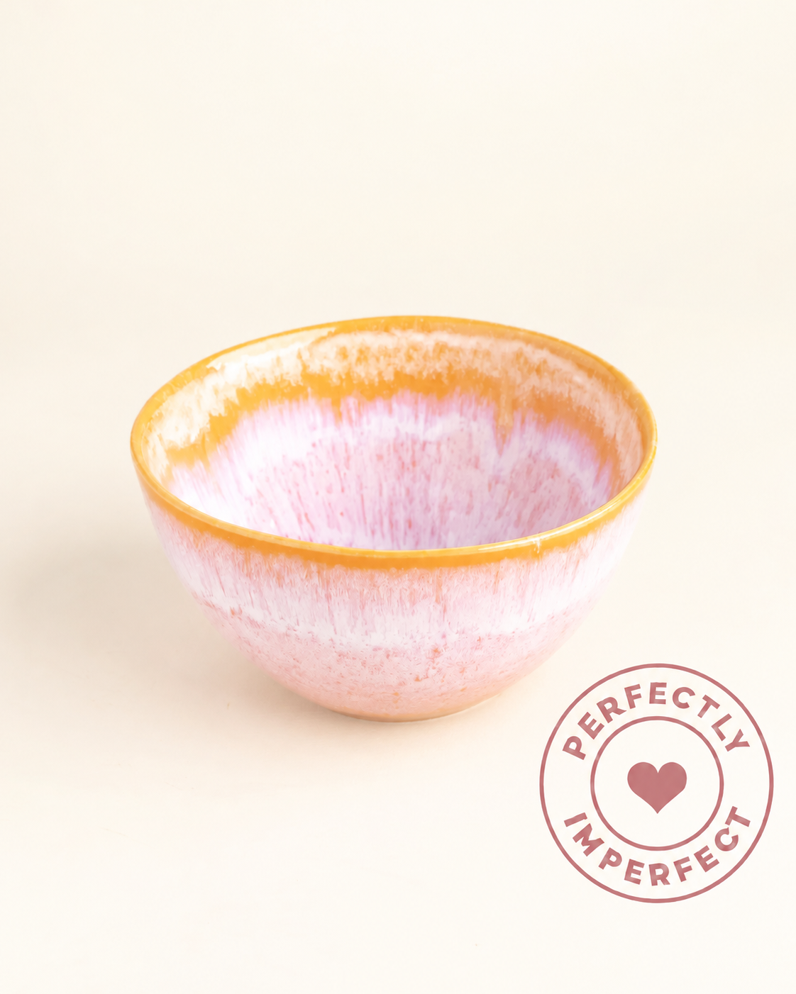 Évora Müslischale Coral Rosa Imperfections