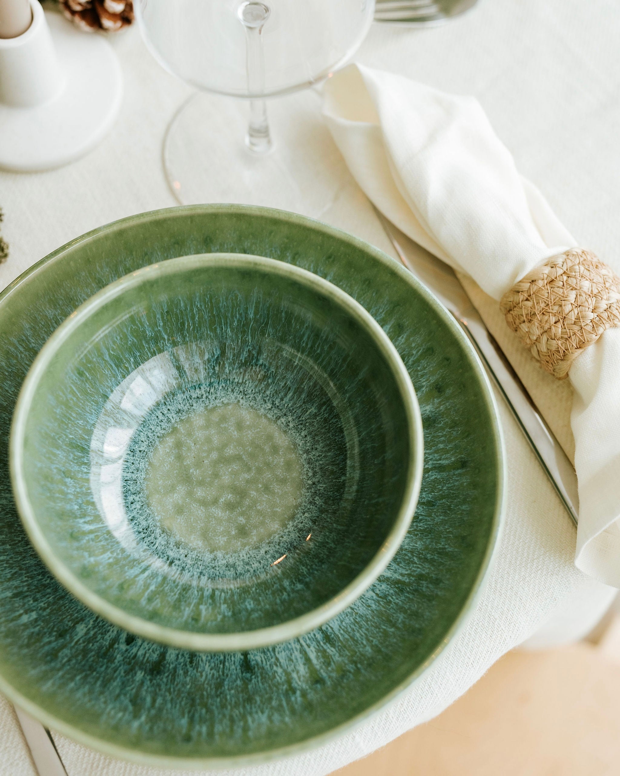 Madeira cereal bowl green