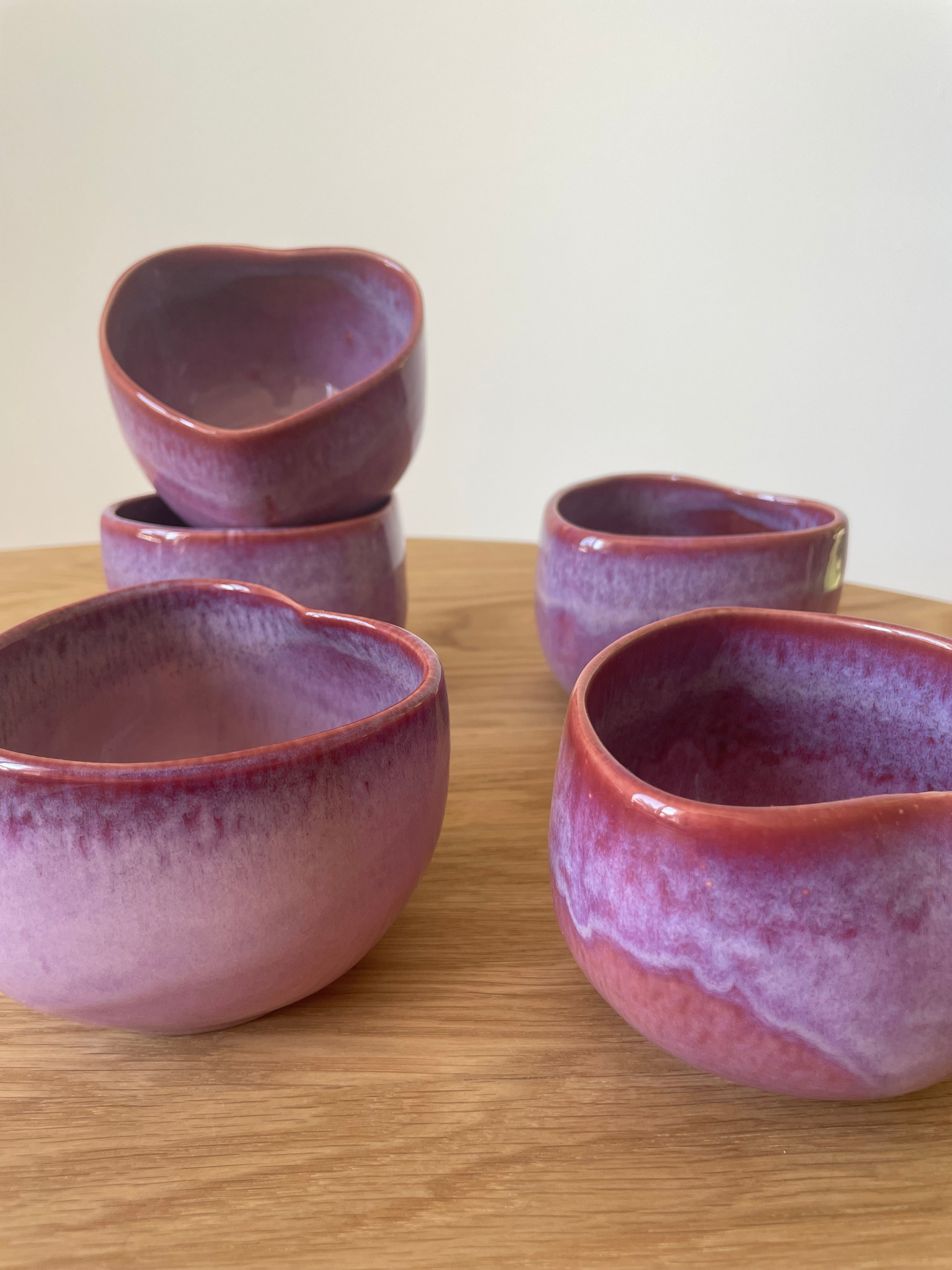 Amora Becher Rosa B-Ware