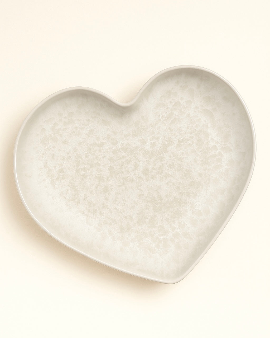 Pre-Sale: Amora Teller tief Mattweiß Creme